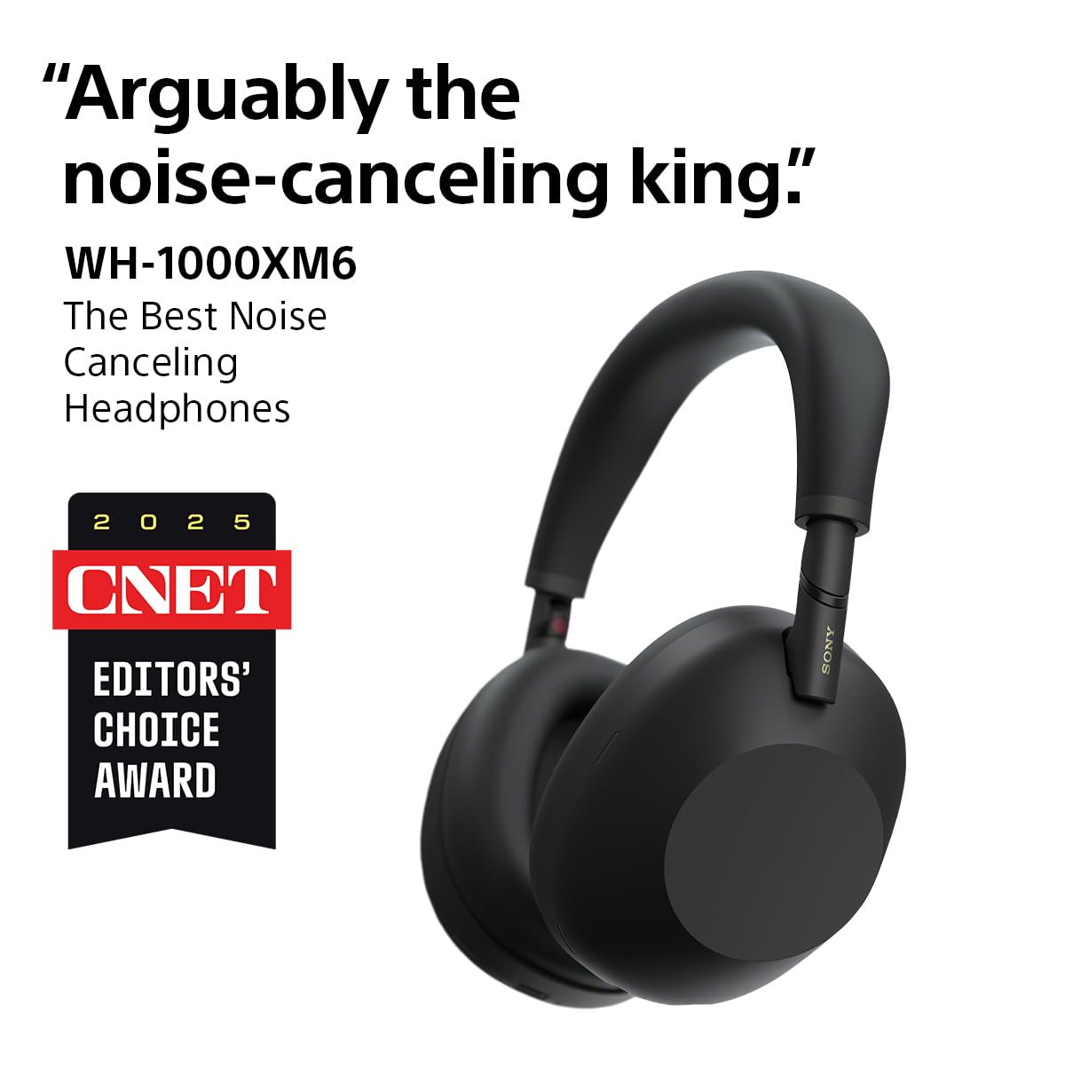 Certified Refurbished - SONY WH1000XM6/B Headphone (BT)