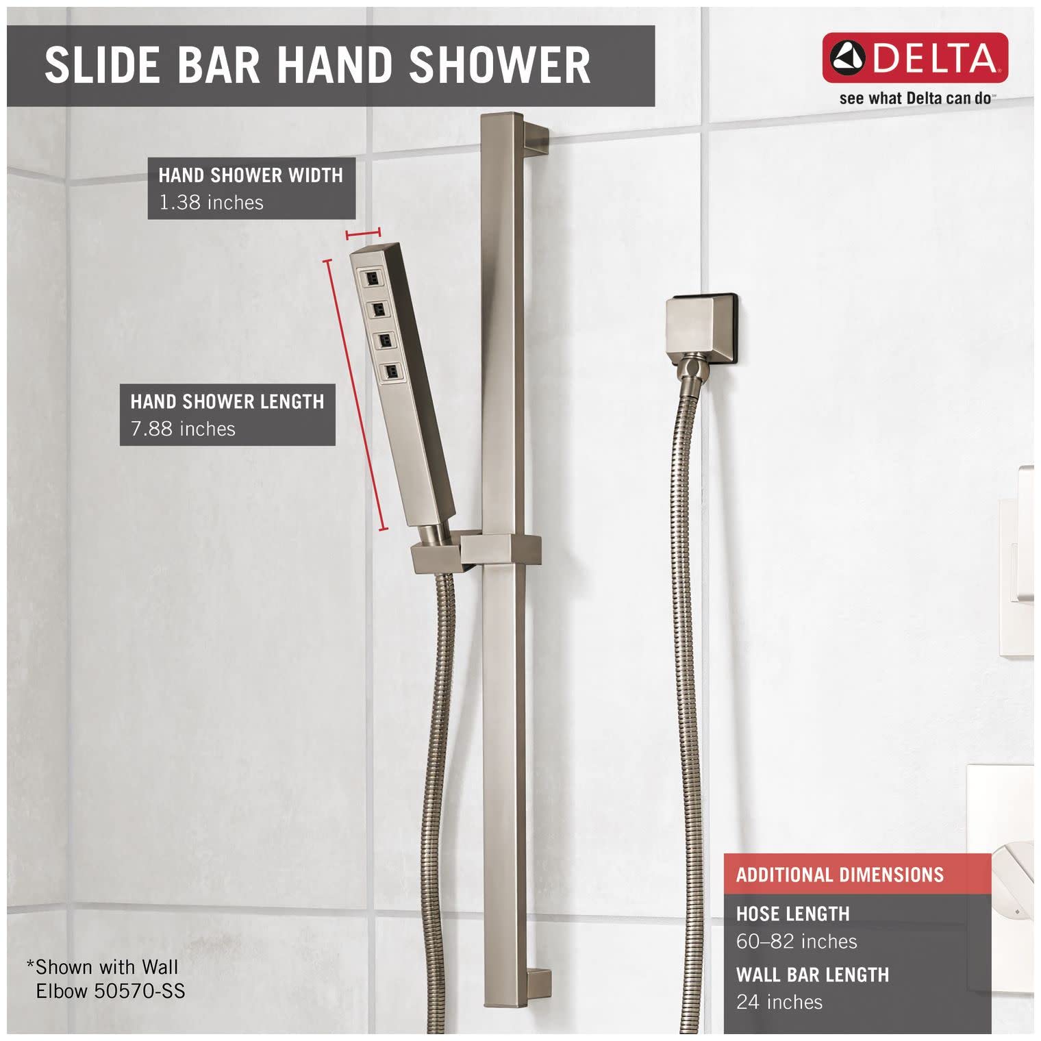 Open Box - Delta 51567-SS-PR - Hand Showers Showers