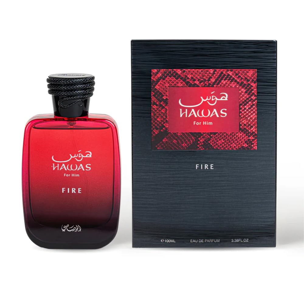 Perfume Hawas Fire Para Hombre De Rasasi Edp 100ml