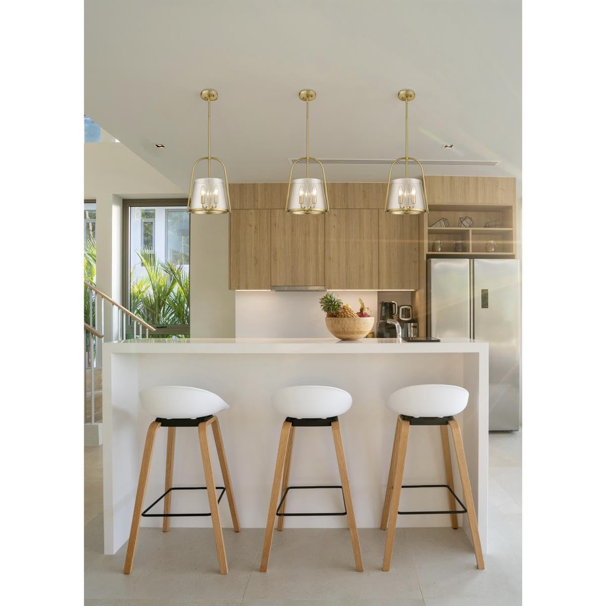 Open Box - Z-Lite 3041P12-MGLD - Pendants Indoor Lighting
