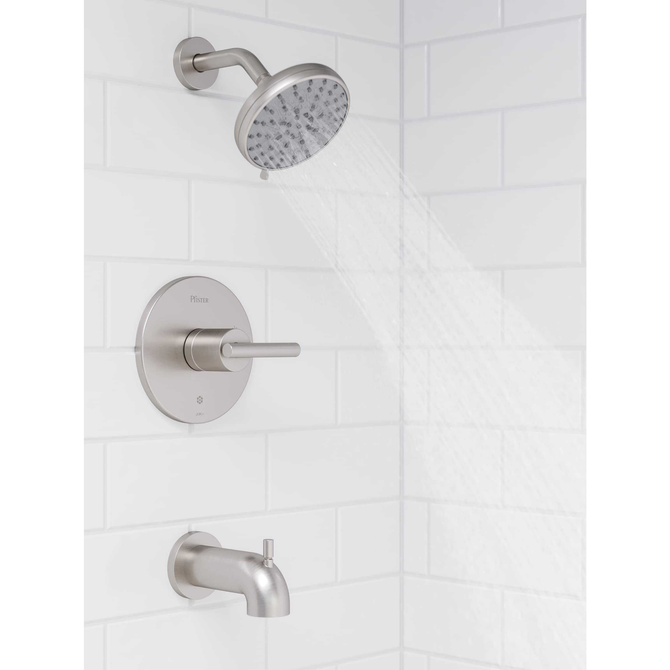 Open Box - Pfister 8P8-WS2-ZLSGS - Tub and Shower Showers