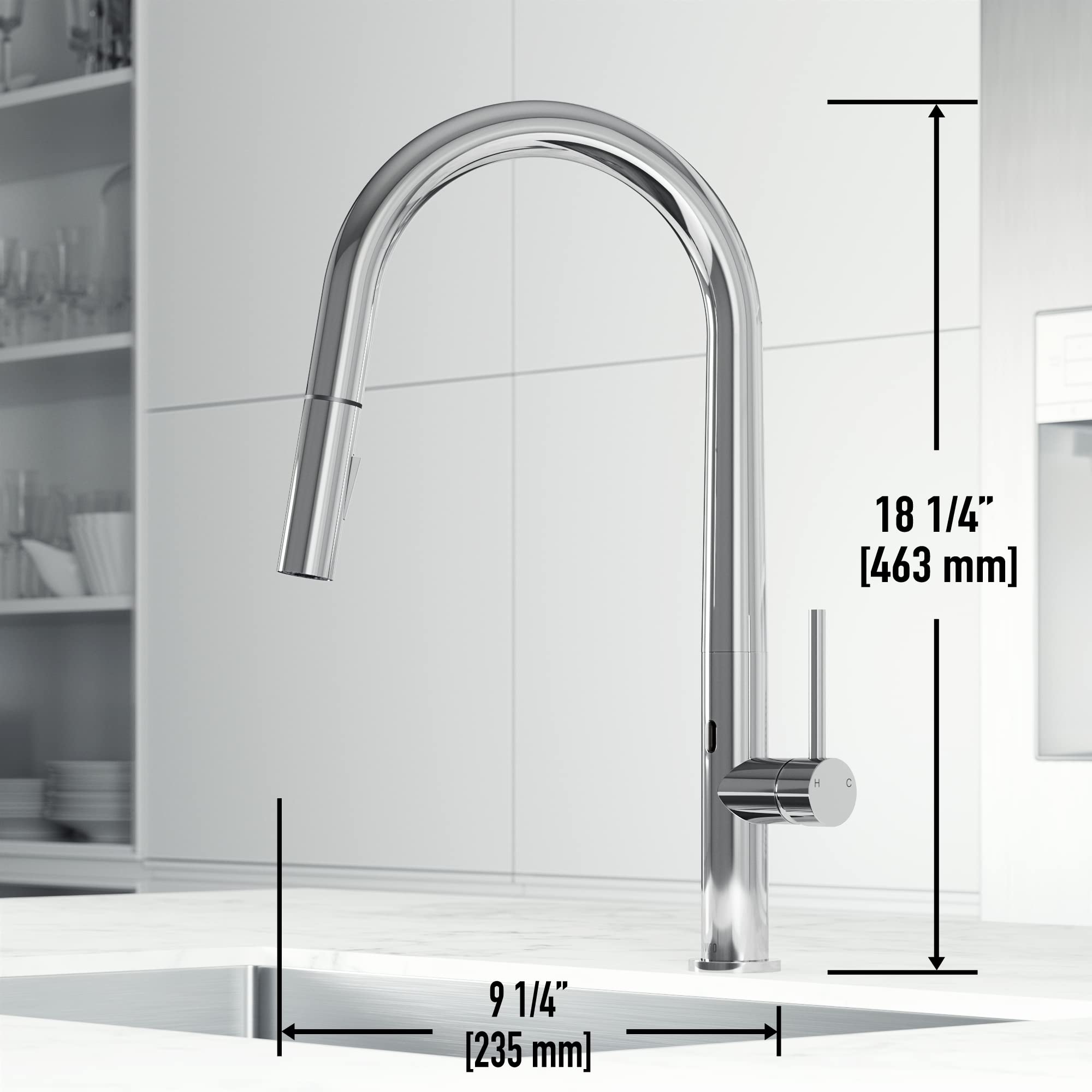 Open Box - Vigo VG02029CHS - Kitchen Faucet