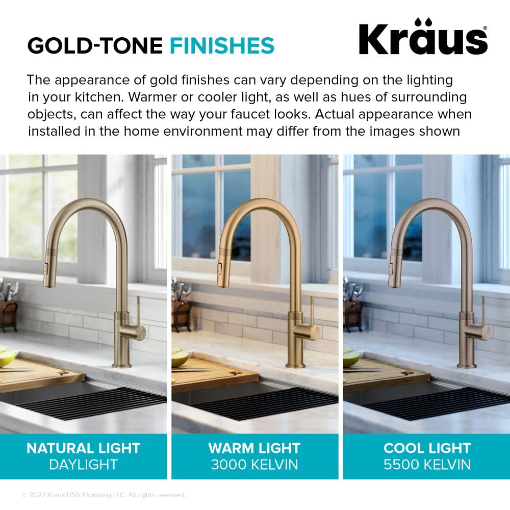 Open Box - Kraus KPF-2654BG - Kitchen Faucet