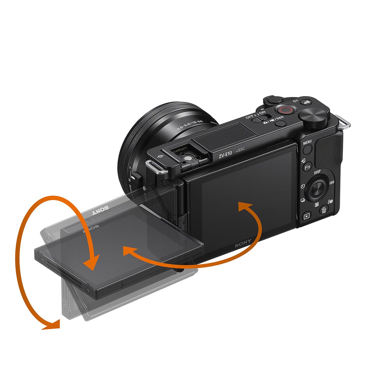 Certified Refurbished - SONY ILCZVE10/B Interchangeable Lens Camera