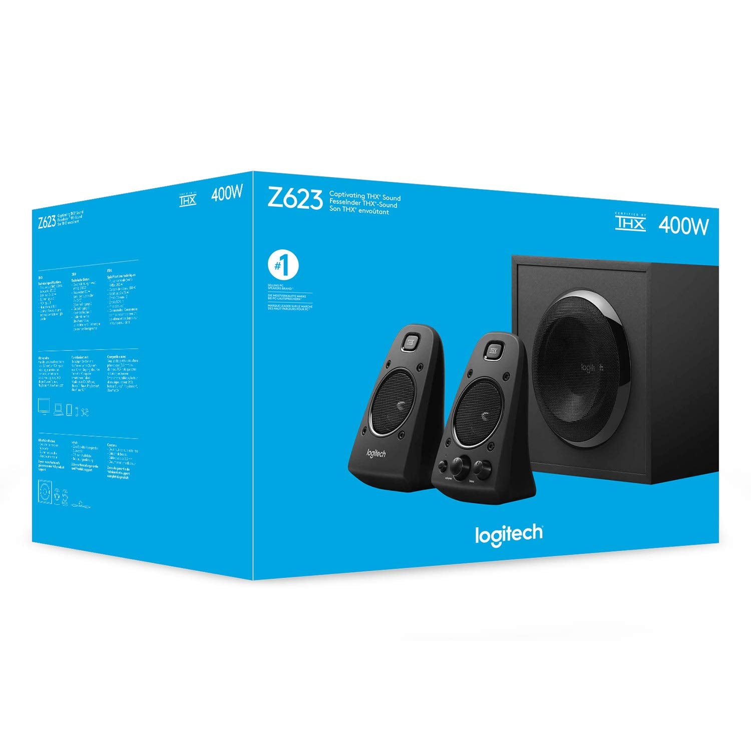 Refurbished - Logitech 980-000402 Z623 SPEAKER SYSTEM