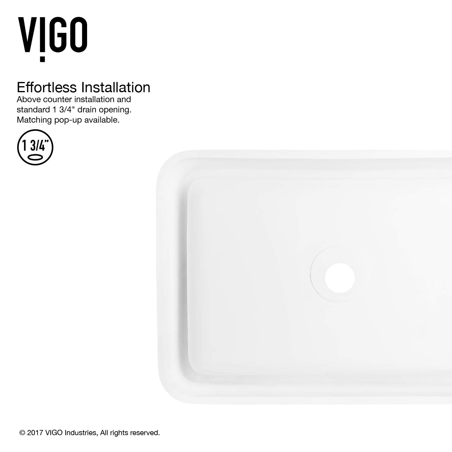 Open Box - Vigo VG04002 - Lavatory Sink Fixture