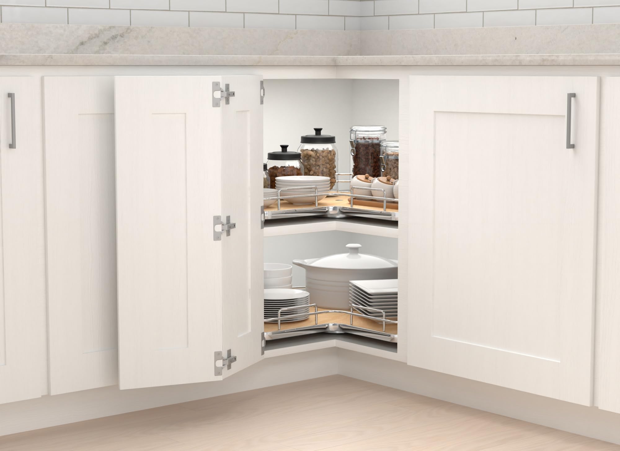 Open Box - Rev-A-Shelf 53-401-28BSMP-1 - Cabinet and Kitchen Organizers