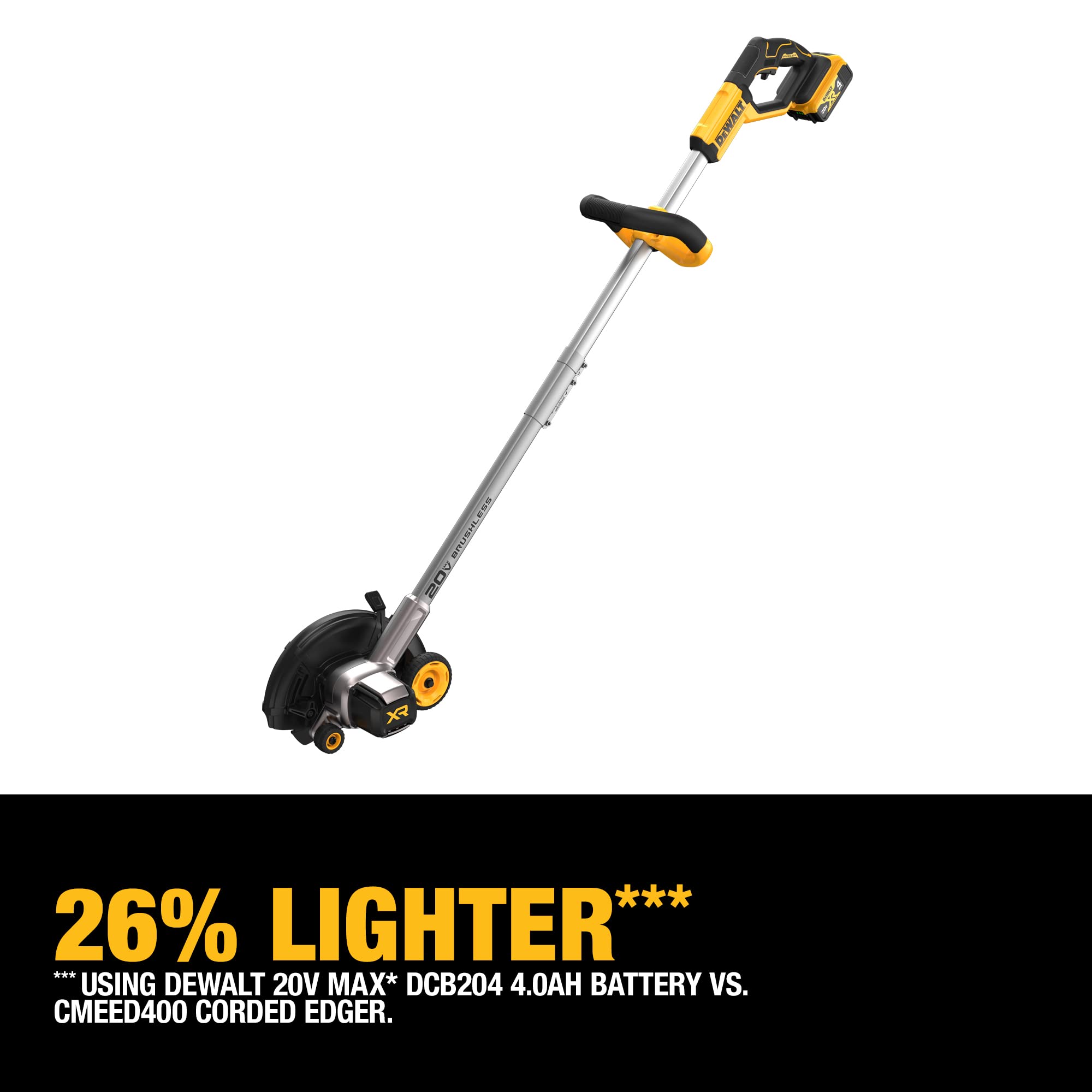 Open Box -  DEWALT 20-Volt Lithium-Ion Cordless Edger Kit with 4 Ah Battery and Charger DEWALTBullseye Deals