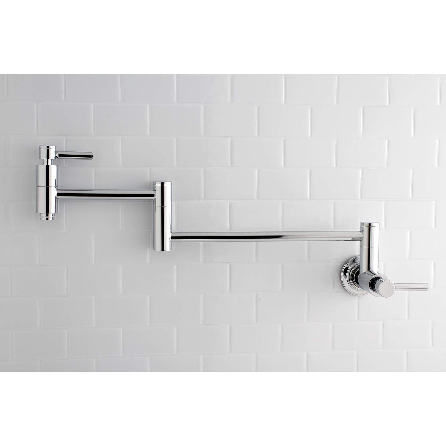 Open Box - Kingston Brass Concord Wall Mount Pot Filler (KBBB1205_11173660)