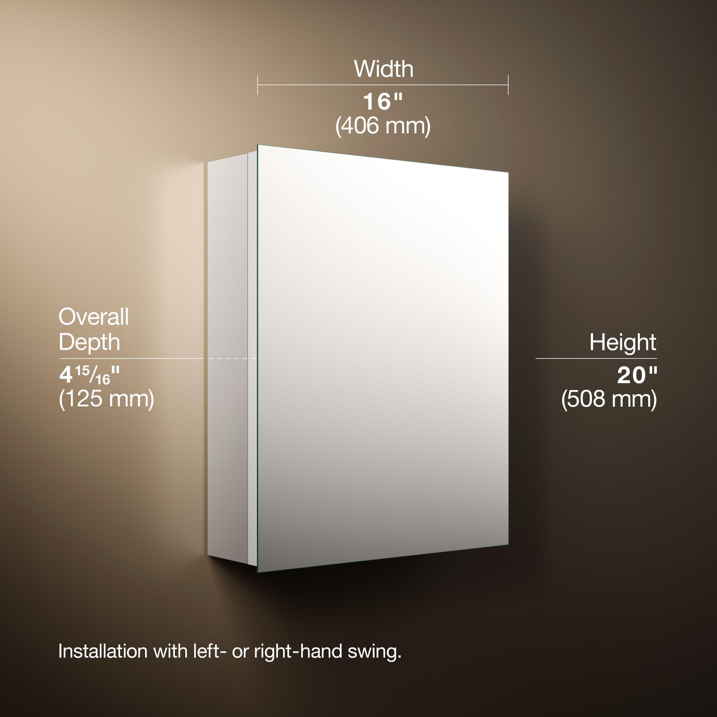 Open Box - Kohler K-56000-NA - Medicine Cabinets Bathroom Storage