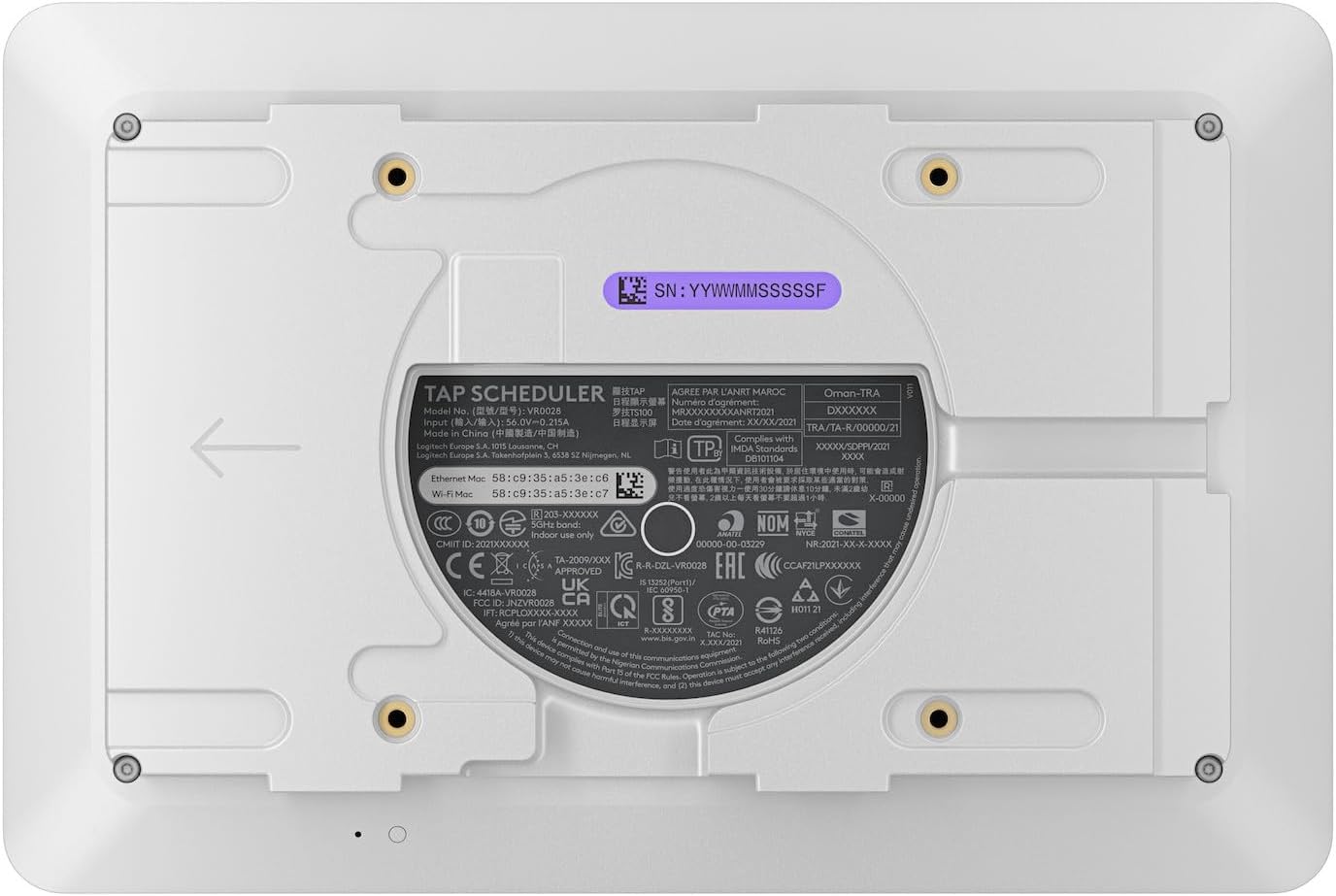 Certified Refurbished - Tap Scheduler-OFF-WHITE-USB-TOUCH SCREEN 952-000094