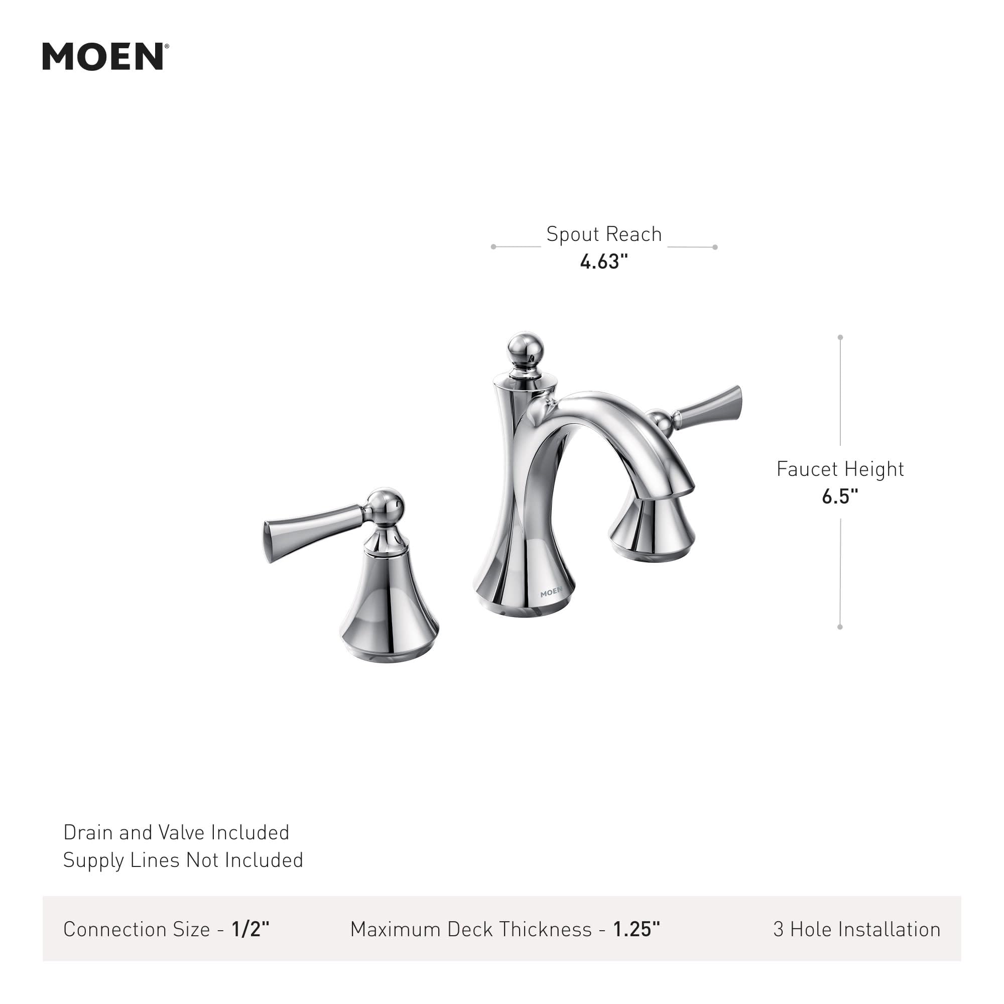 Open Box - Moen TV4520 - Bathroom Sink Faucets Faucet