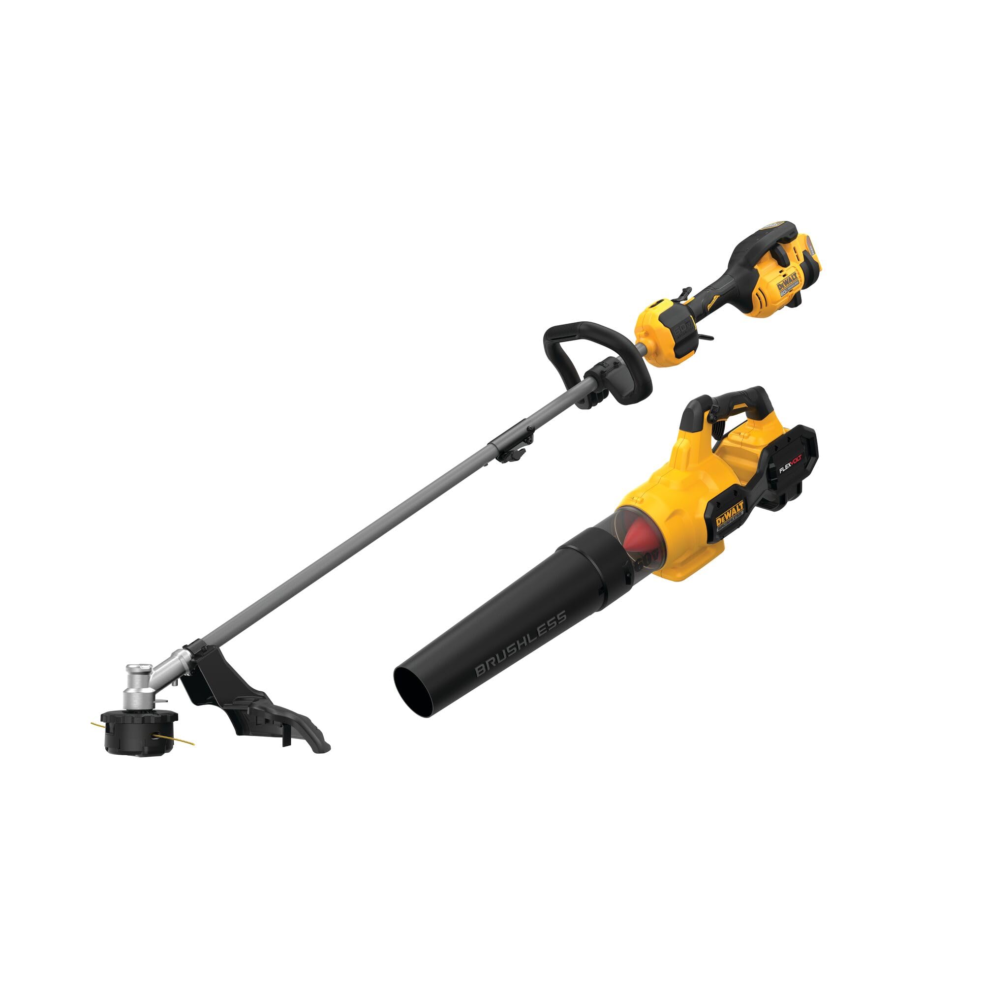Open Box - DEWALT 60-Volt Cordless Lithium-Ion String Trimmer and Blower Combo Kit with 9Ah Battery and Charger (2-Tool) DEWALTBullseye Deals