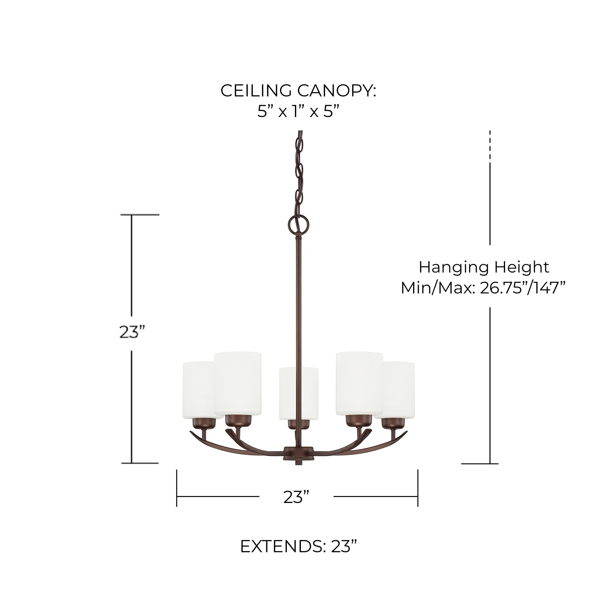 Open Box - Capital Lighting 415251BZ-338 - Chandeliers Indoor Lighting