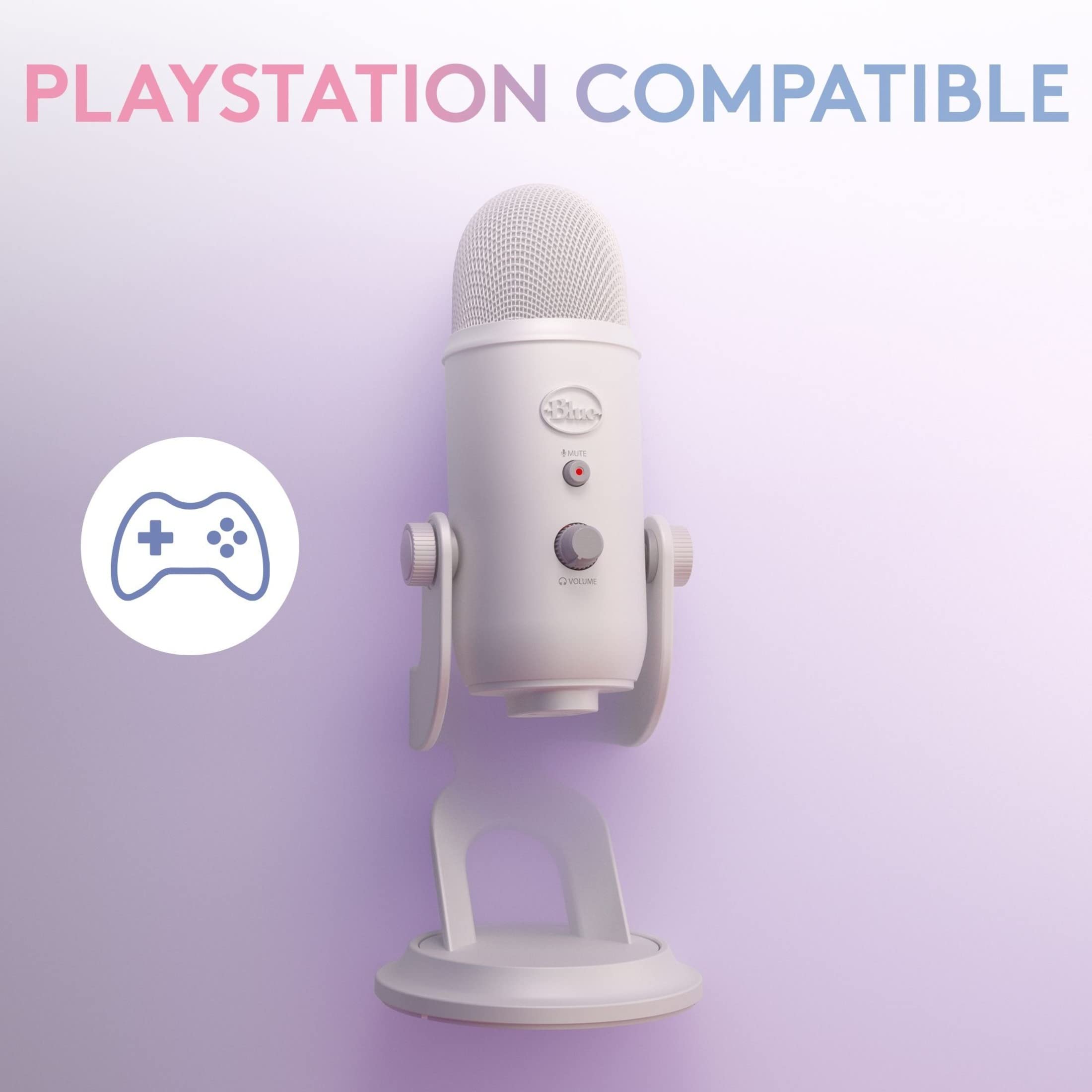 Refurbished - Blue Yeti USB Mic-OFF WHITE-USB- 988-000529