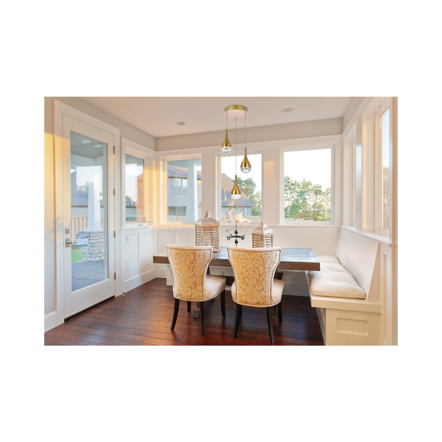 Open Box - Elegant Lighting 3803D12SG - Pendants Indoor Lighting