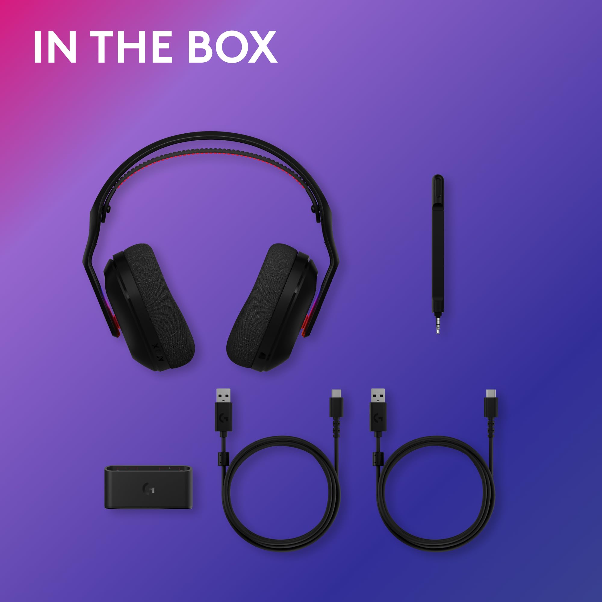 Used - A20 X LIGHTSPEED Wireless Headset with PLAYSYNC AUDIO-BLACK-2.4GHZ-N/A-AMR-403-403