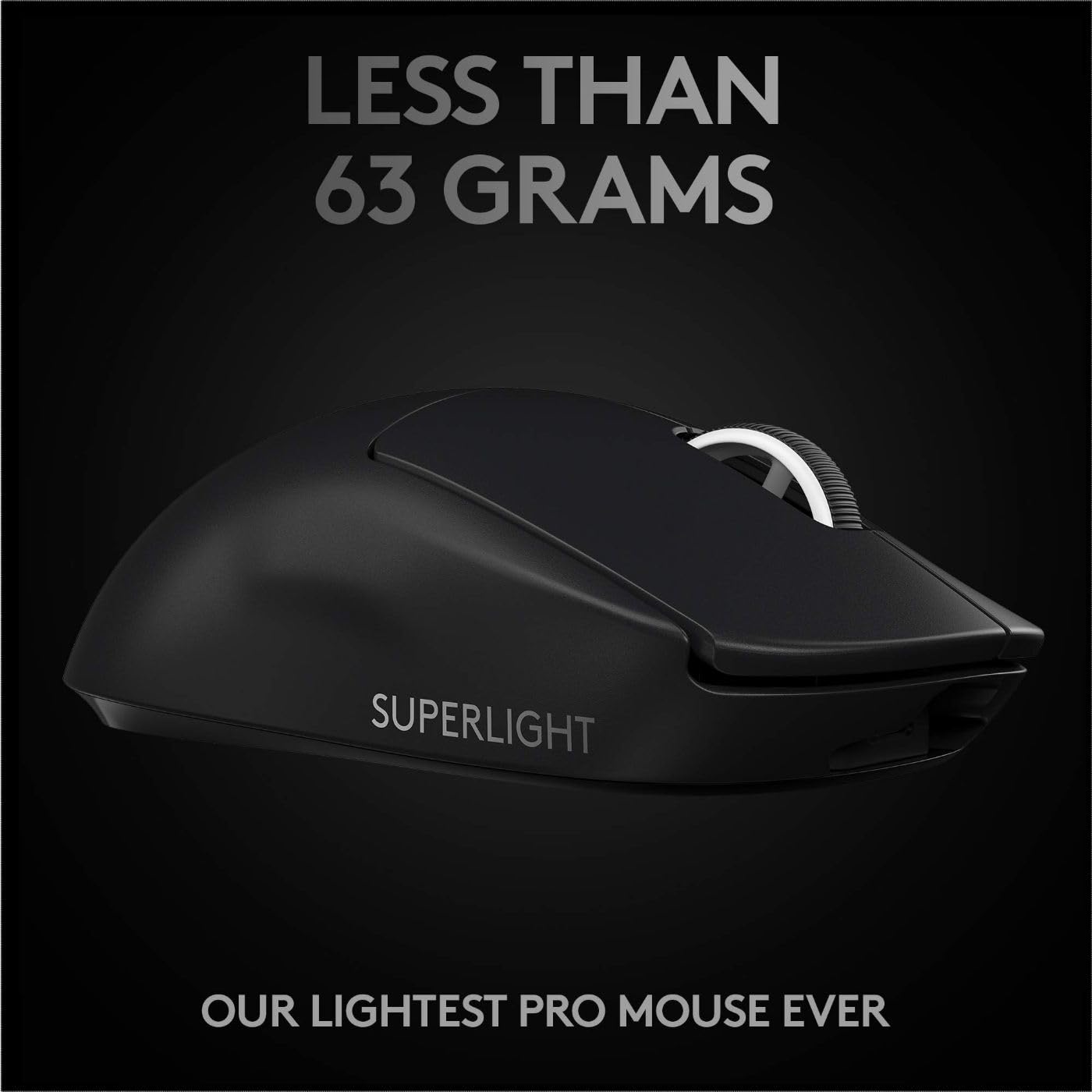 Open Box -  Logitech PRO X SUPERLIGHT Wireless Gaming Mouse - black