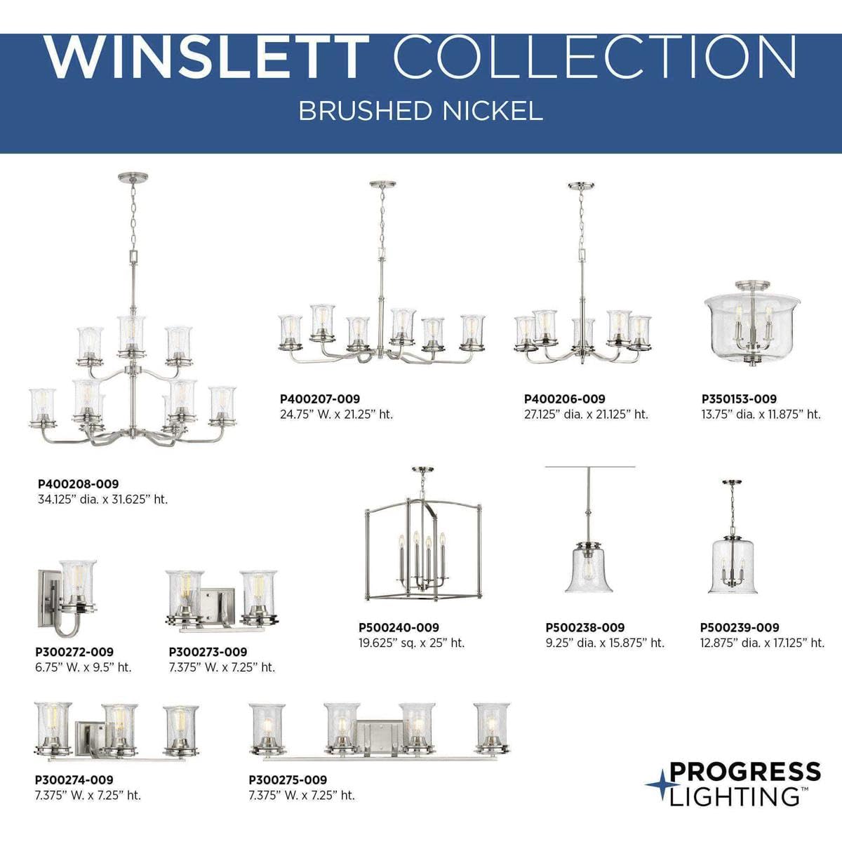 Open Box - Progress Lighting P500238-009 - Pendants Indoor Lighting