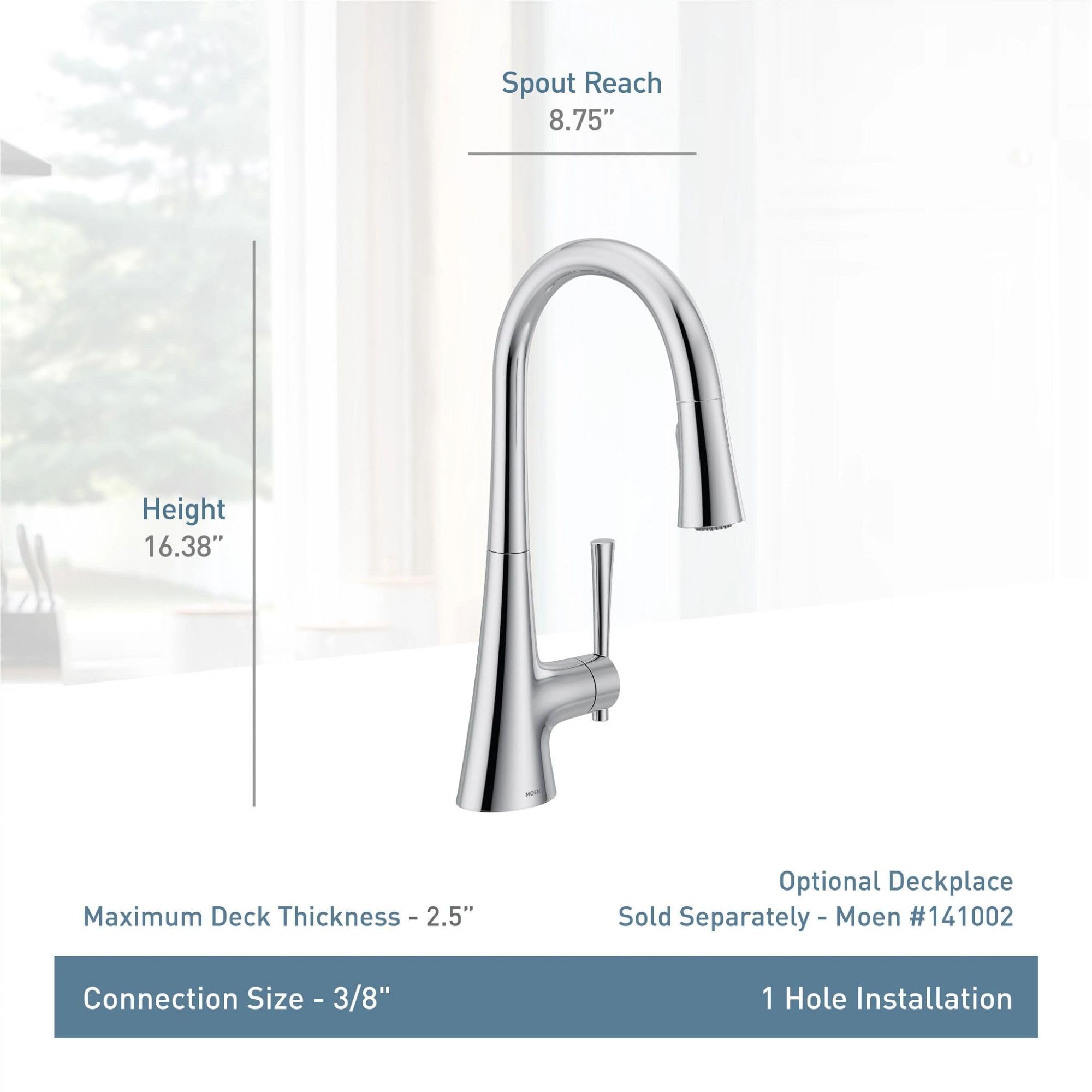 Open Box - Moen 9126SRS - Kitchen Faucet