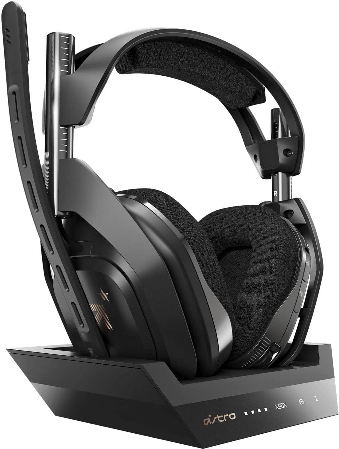Open Box -  Astro Gaming - A50 Gen 4 Wireless Gaming Headset for Xbox One, Xbox Series X|S, and PC - Black ASTRO GamingBullseye Deals