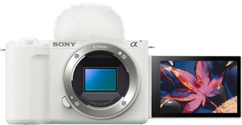 Certified Refurbished - Sony - Alpha ZVE10 II: APS-C Content Creators� Camera - White