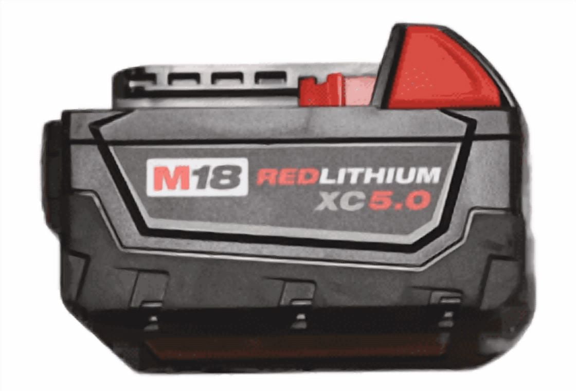 Open Box - Milwaukee M18 18-Volt Lithium-Ion Starter Kit with One 5.0 Ah and One 2.0 Ah Battery and Charger