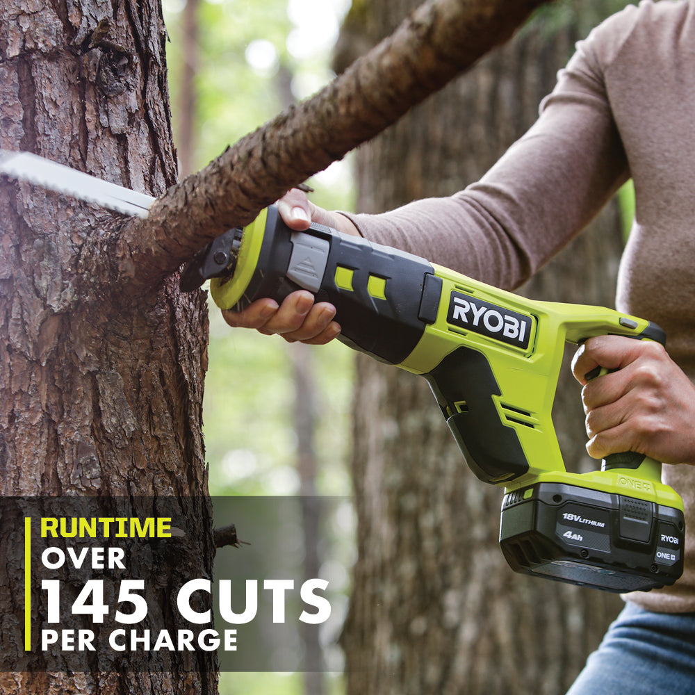 Open Box - RYOBI ONE+ 18V Cordless Reciprocating Saw (Tool Only)