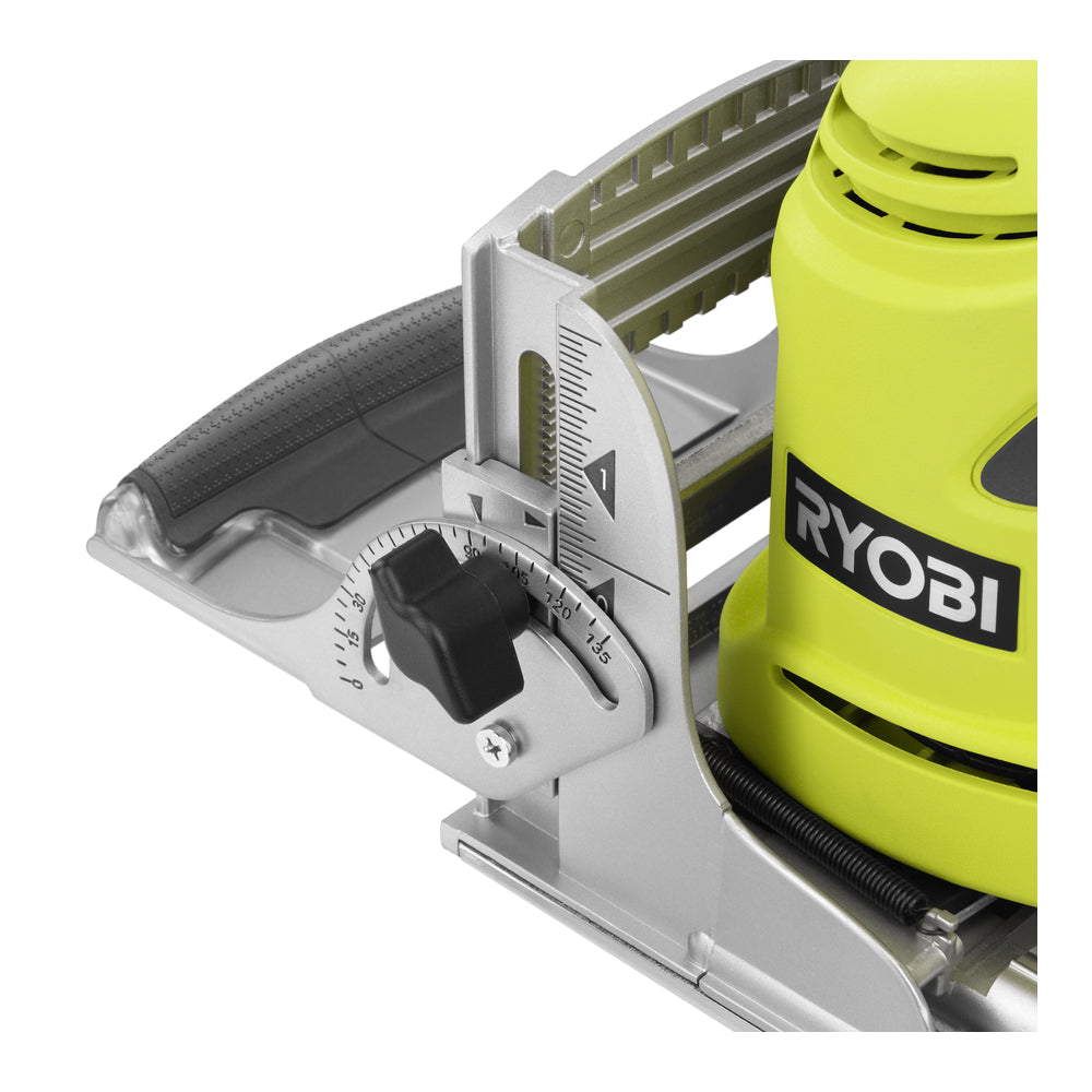 Used - RYOBI 6 Amp AC Biscuit Joiner Kit with Dust Collector and Bag