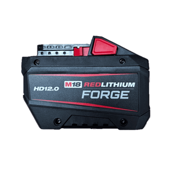 Open Box -  M18 18-Volt Lithium-Ion REDLITHIUM FORGE Starter Kit with 12. 0Ah Battery and Charger MilwaukeeBullseye Deals