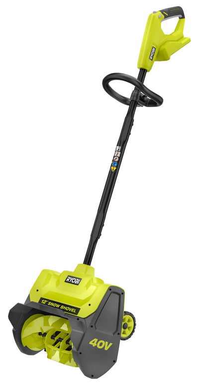 Used - RYOBI 40V Cordless 12-inch Wheeled Snow Shovel (Tool-Only)