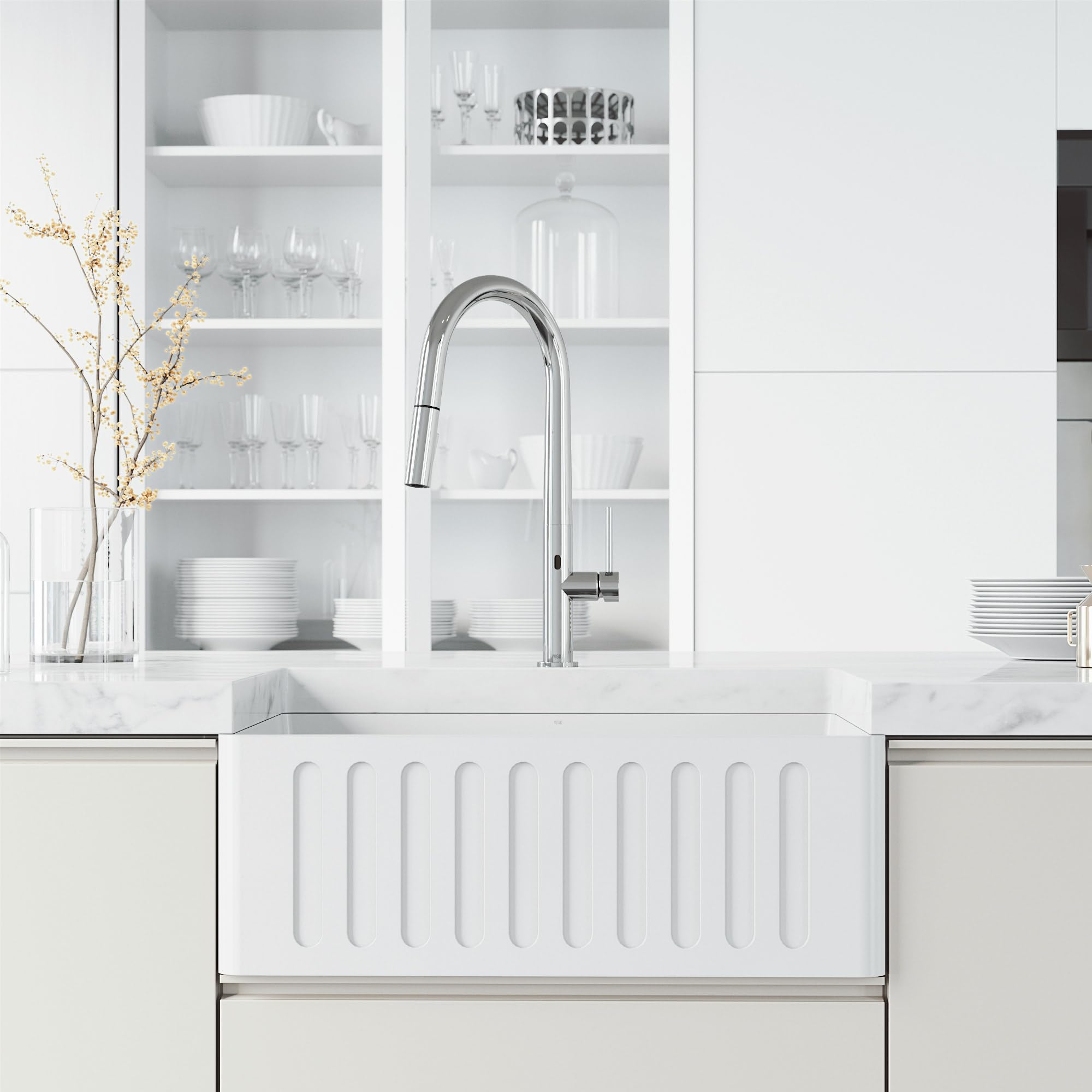 Open Box - Vigo VG02029CHS - Kitchen Faucet