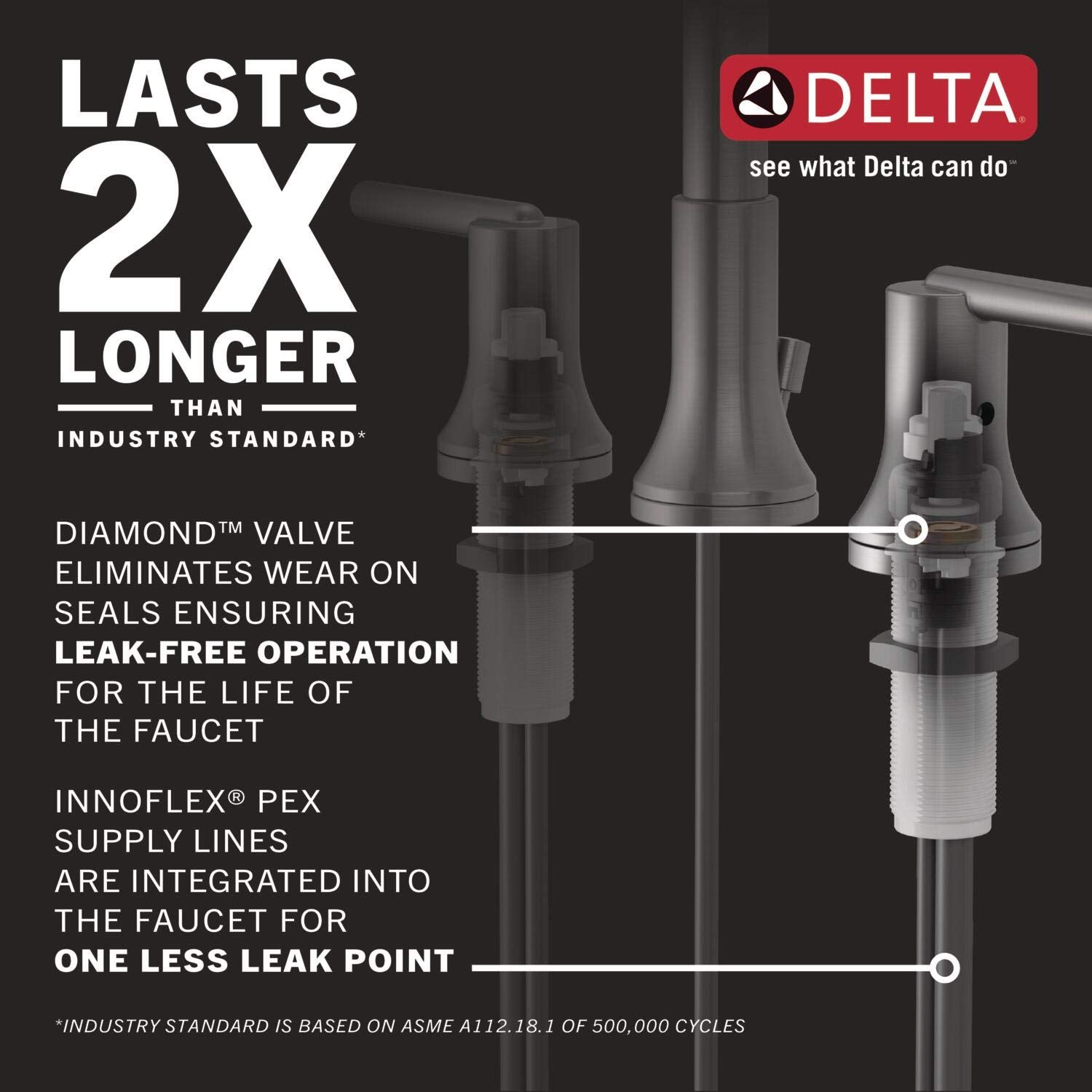 Open Box - Delta 35543-PR-MPU-DST - Bathroom Sink Faucets Faucet