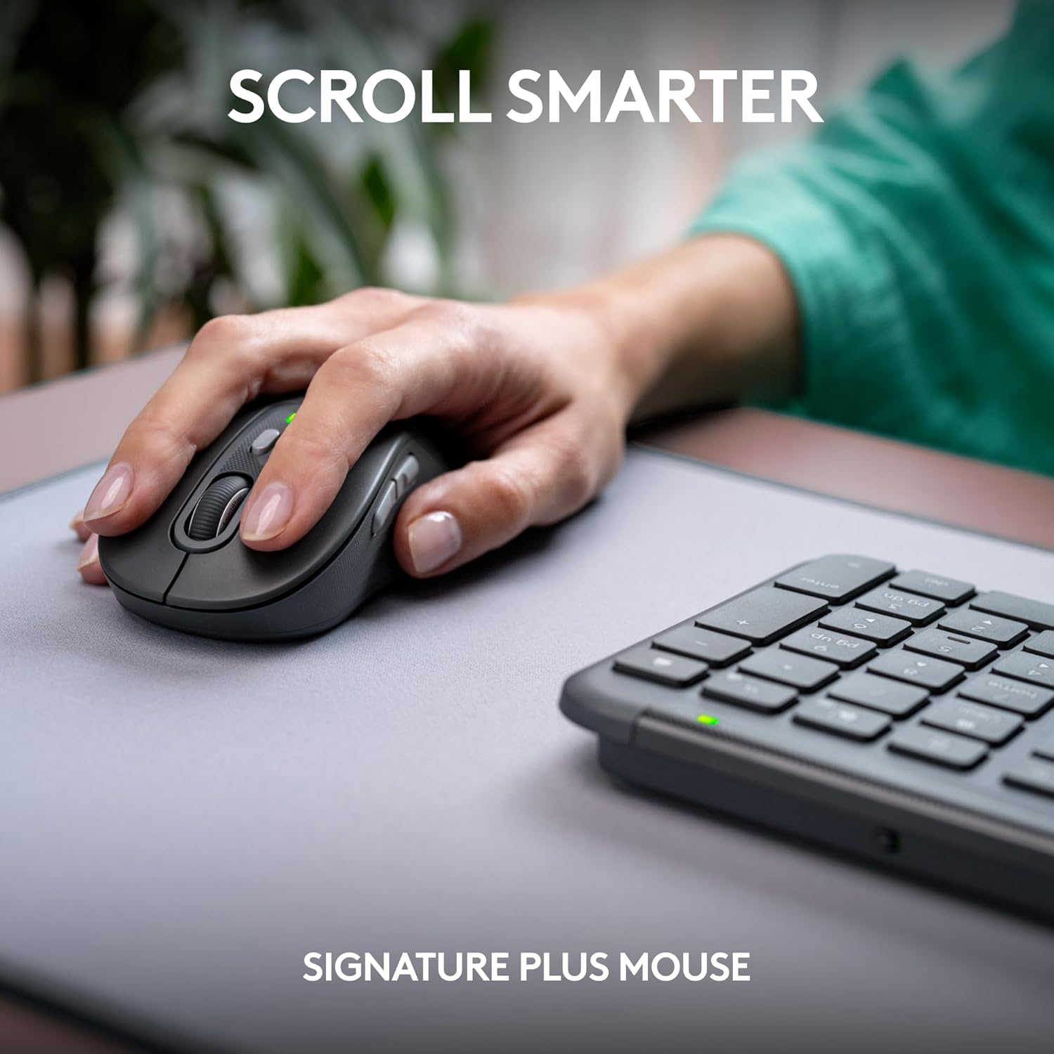 Used - Signature Slim Wireless Keyboard and Mouse Combo MK955-OFF WHITE-US-2.4GHZ/BT-N/A-CAN-215
