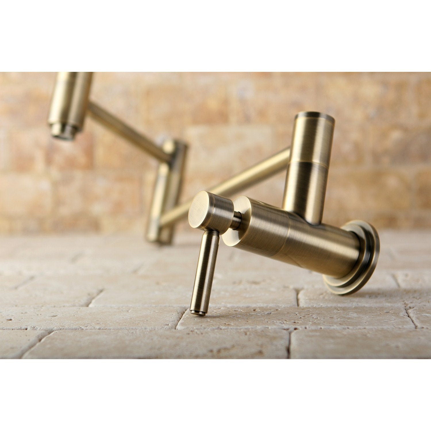 Open Box - Kingston Brass Concord Wall Mount Pot Filler (KBBB1205_11173662)