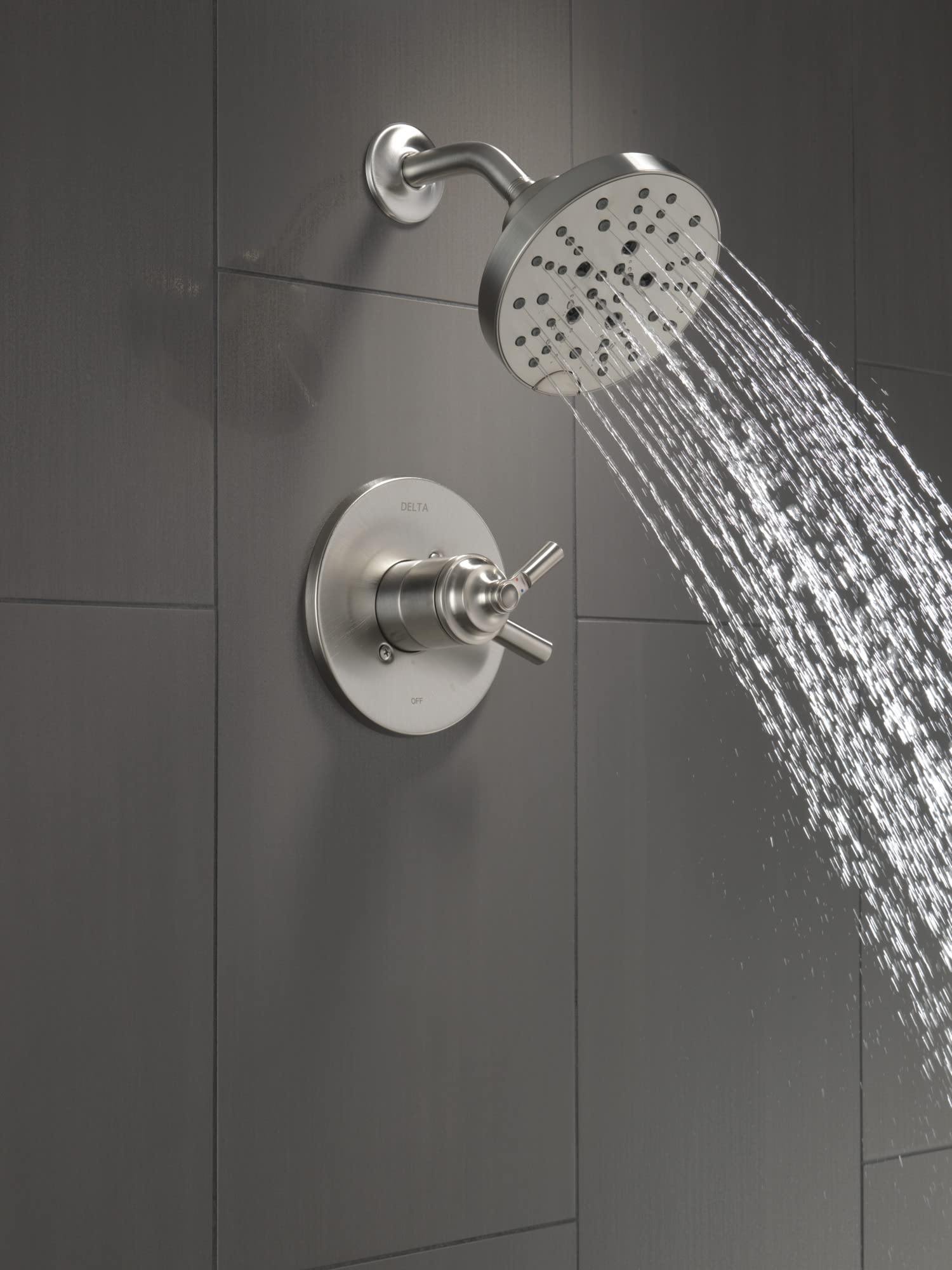 Open Box - Delta T17235-SS - Shower Only Showers