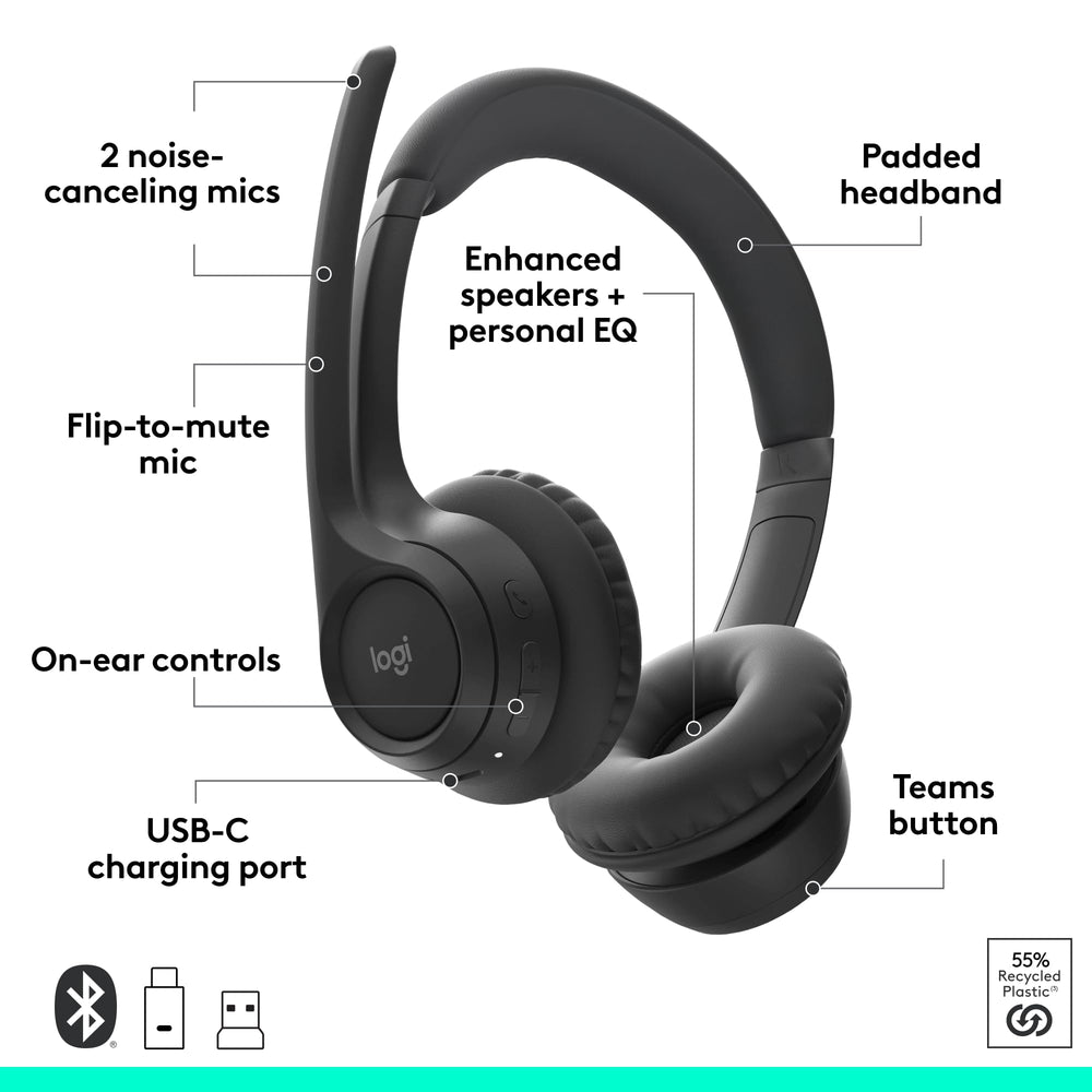 Refurbished - ZONE 305 Teams Version, Native Bluetooth