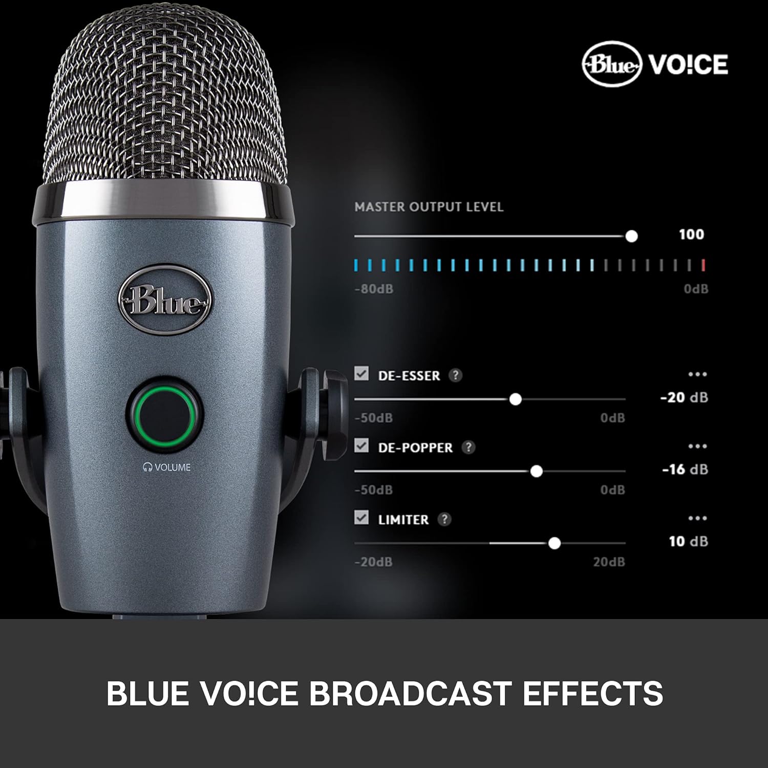 Used - BLUE YETI MICROPHONE BLACK 836213001639