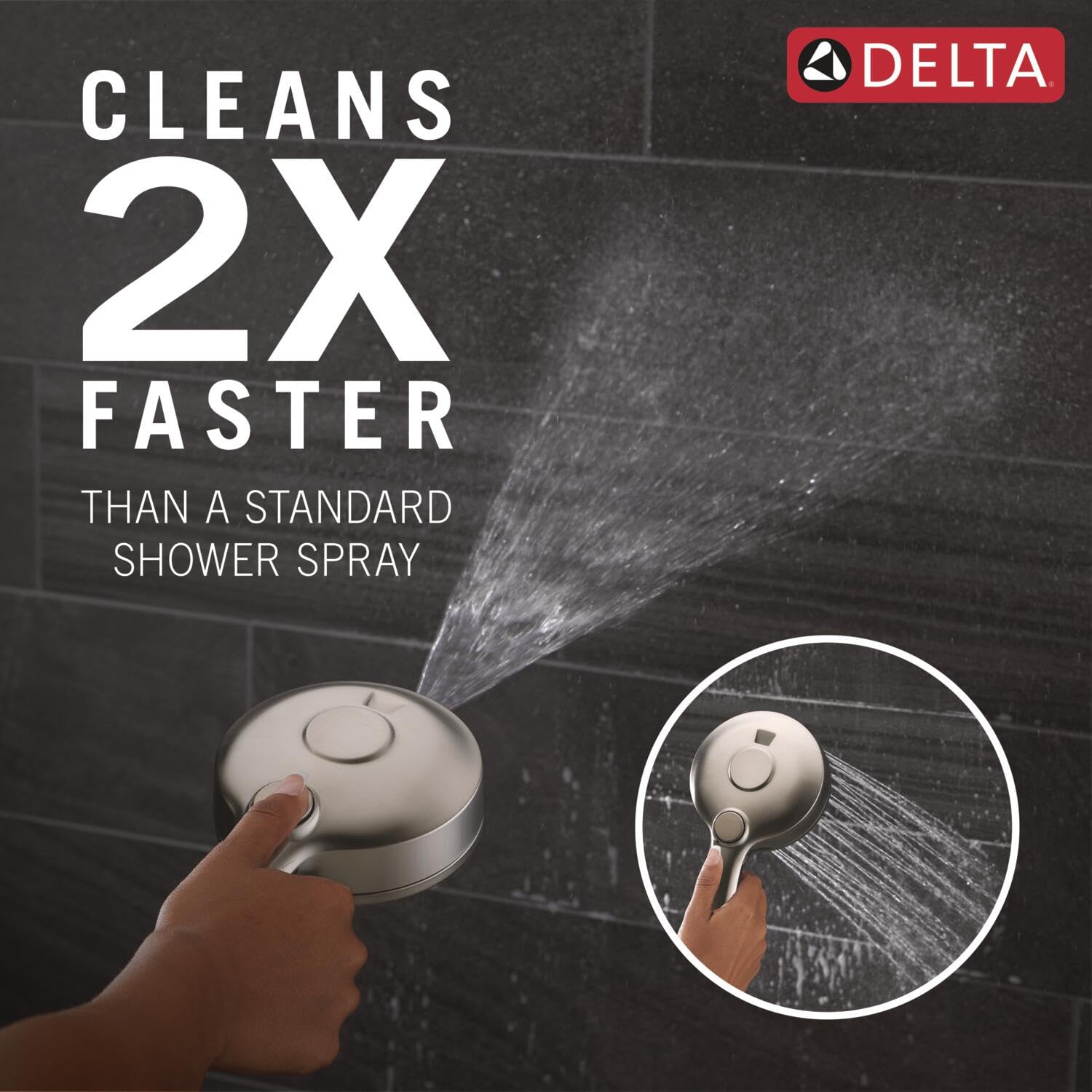 Open Box - Delta 75419SN - Shower Heads Showers