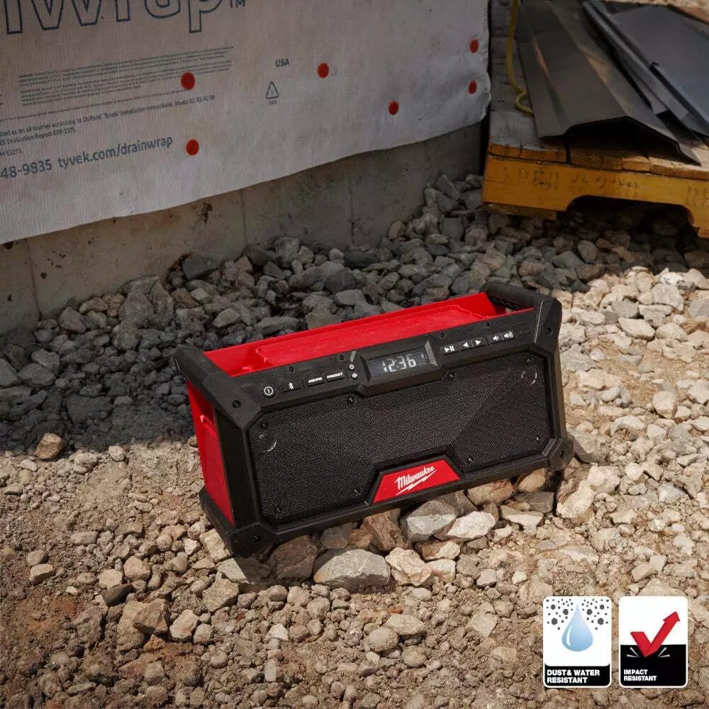 Open Box -  Milwaukee M18 18V Lithium-Ion Cordless Jobsite Radio