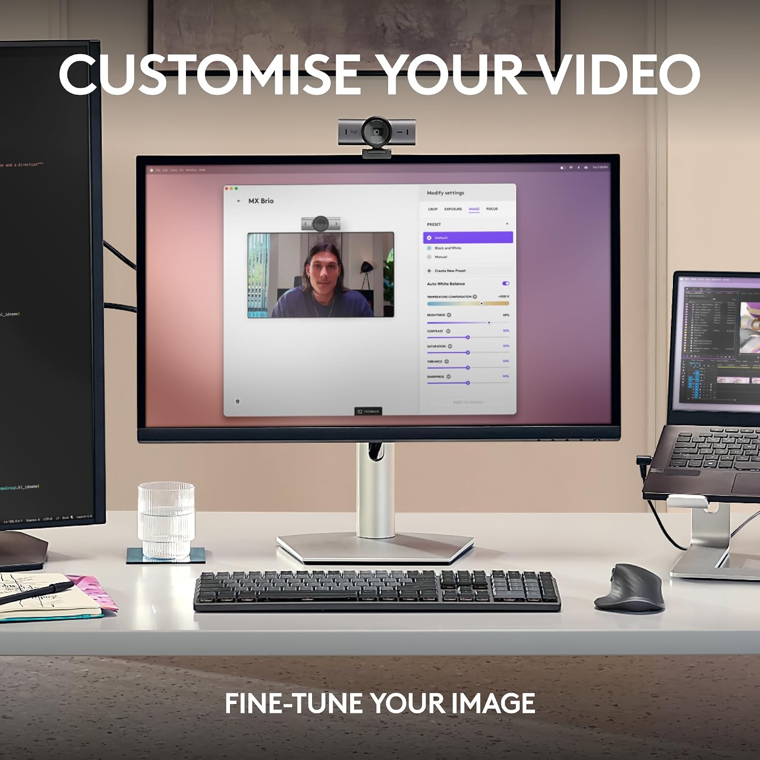 Refurbished - WEBCAM,MATISSE,IN-HOUSE/EMS,NO LANG,CAN-215,GRAPHITE,RETAIL,USB,B2C