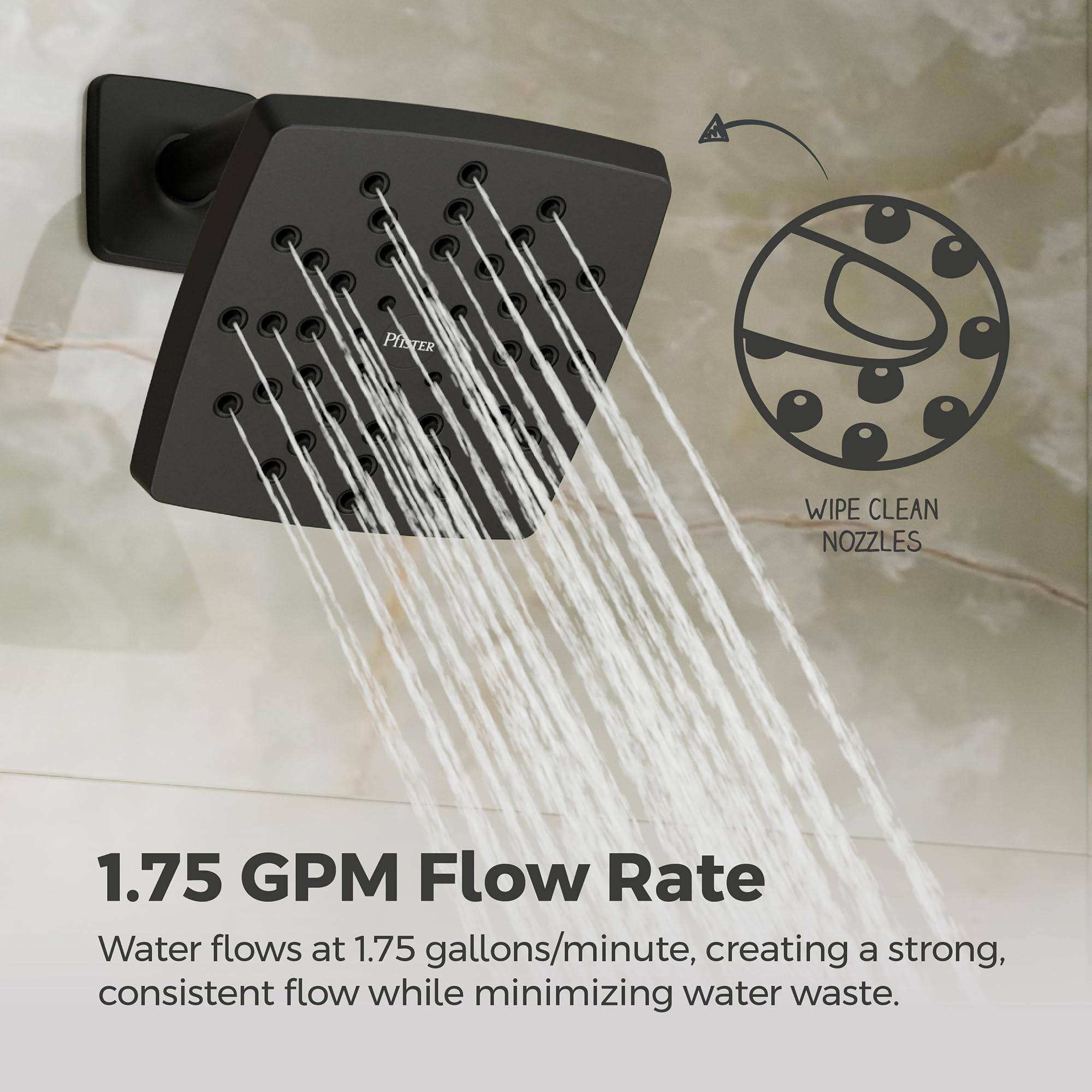Open Box - Pfister 8P8-WS2-VRISBBG - Tub and Shower Showers