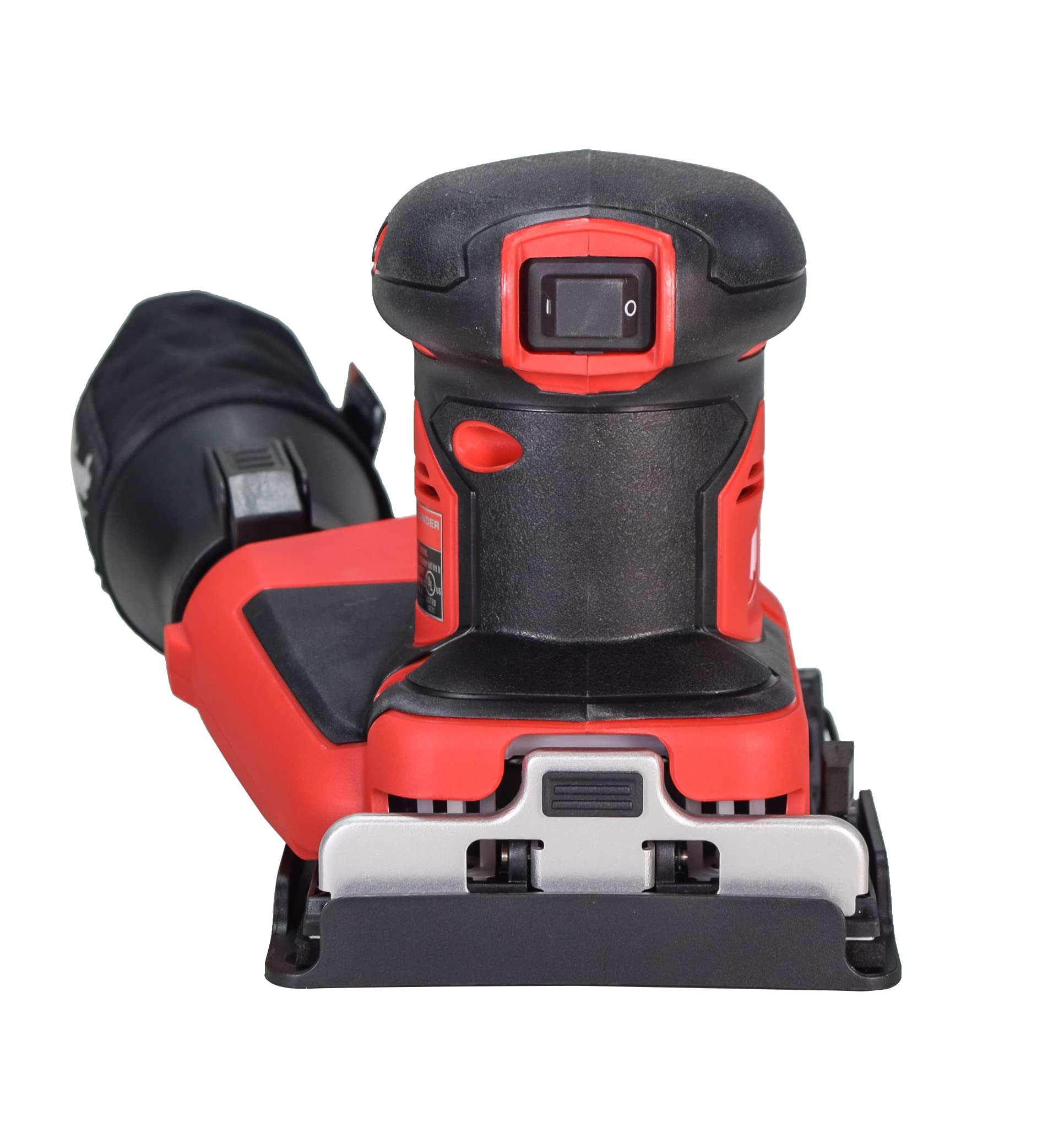 Open Box -  Milwaukee Tool M18 18V Lithium-Ion Cordless Orbital 1/4 Sheet Sander with Attachments (Tool Only) Milwaukee ToolBullseye Deals