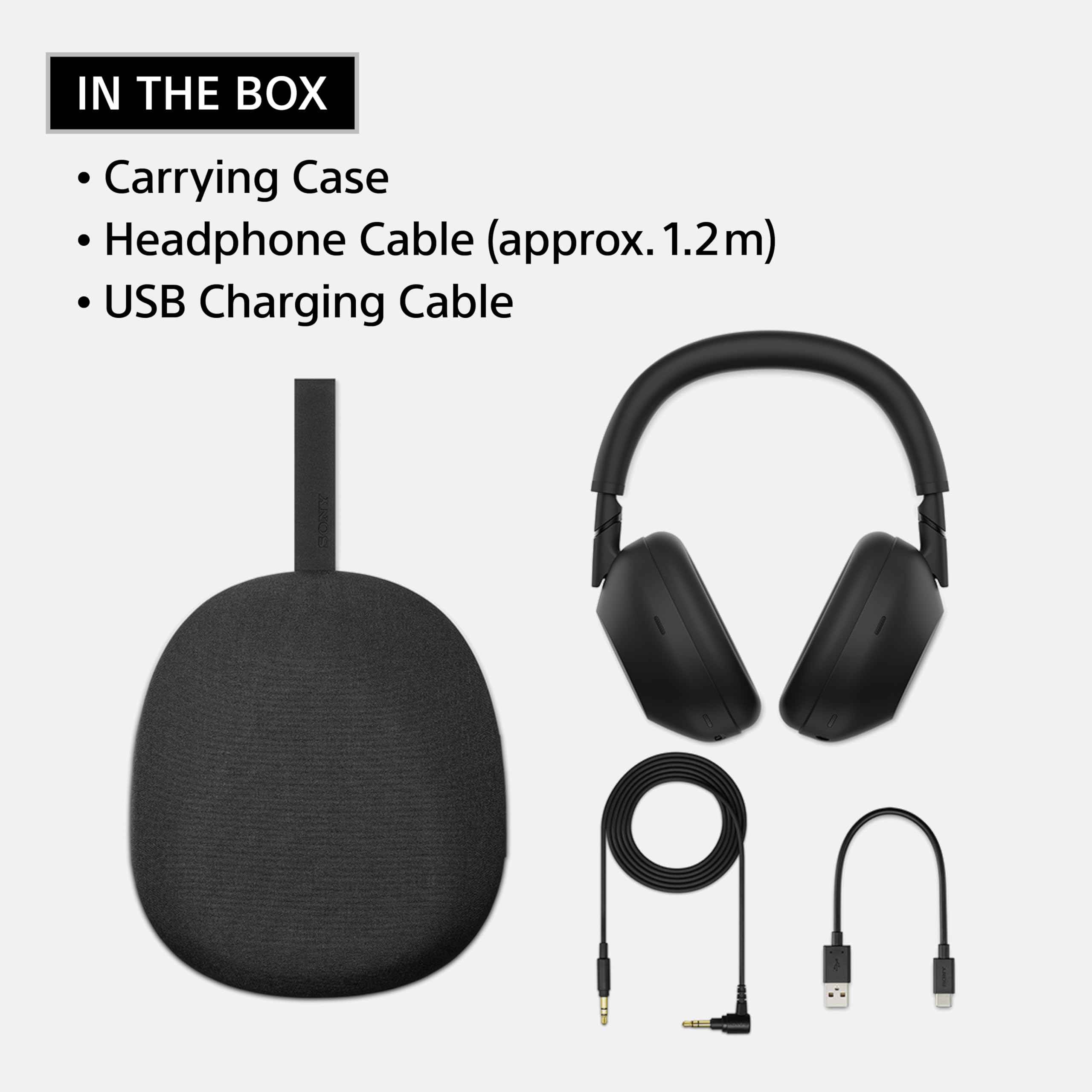 Certified Refurbished - SONY WH1000XM6/B Headphone (BT)