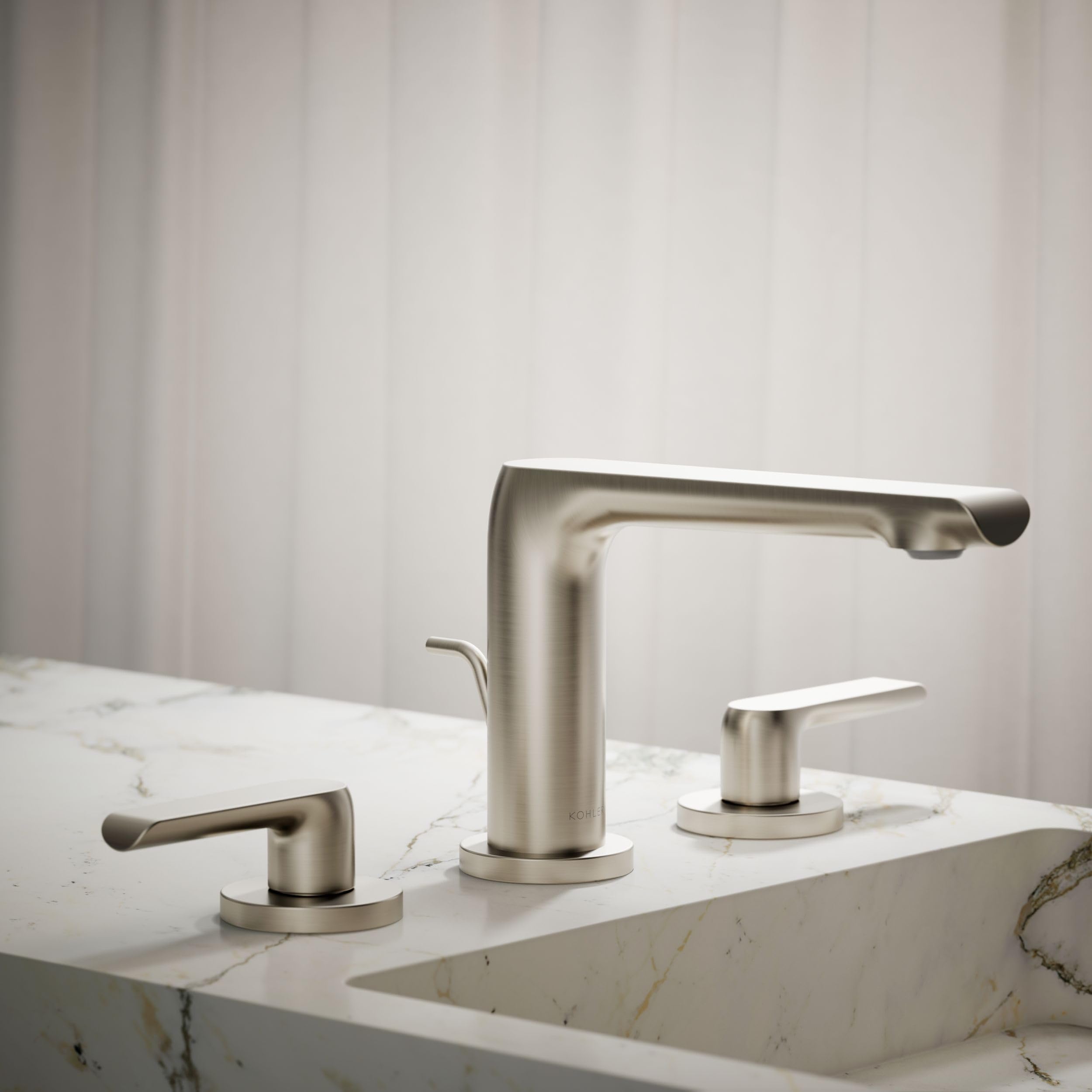 Open Box - Kohler K-97352-4-BN - Bathroom Sink Faucets Faucet