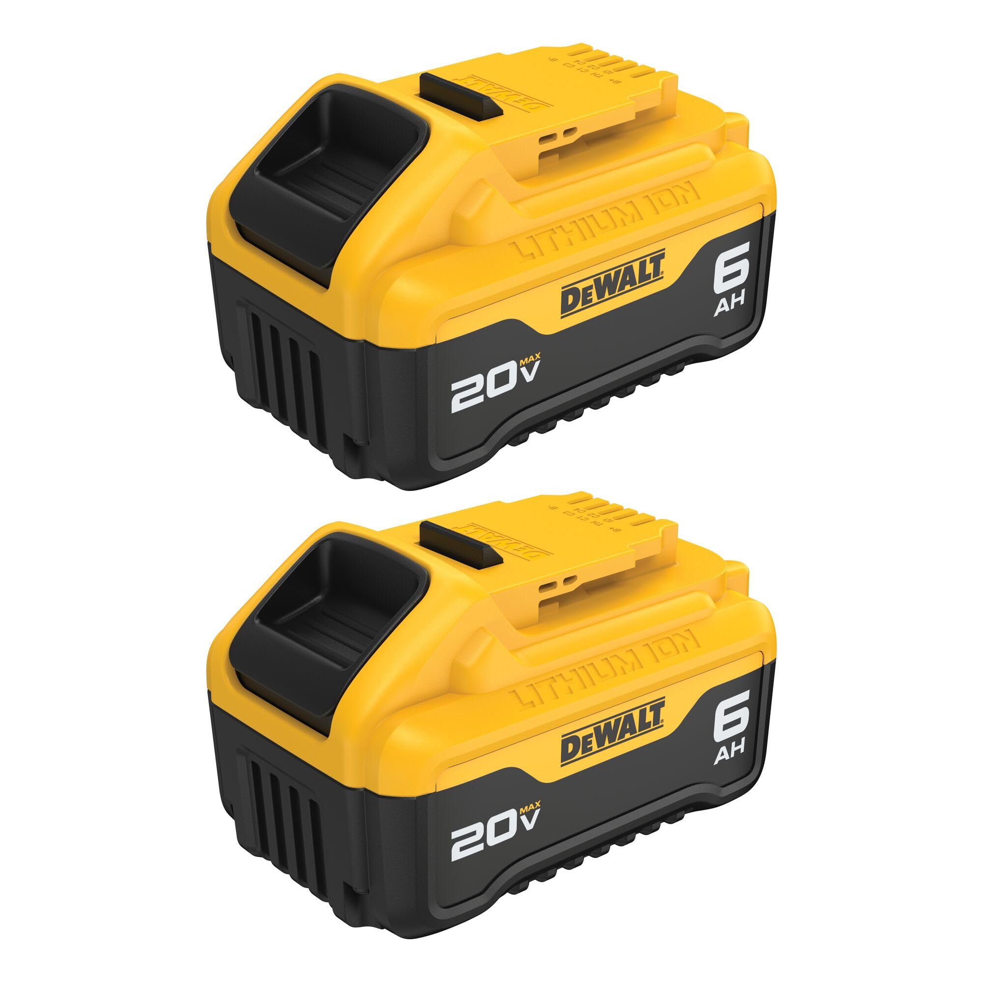 Open Box -  Dewalt 20-Volt MAX XR Lithium-Ion Premium Battery Pack 6.0Ah (2-Pack) DEWALTBullseye Deals