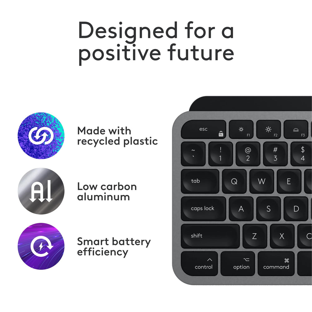 Used - MX Keys S for Mac Wireless Keyboard