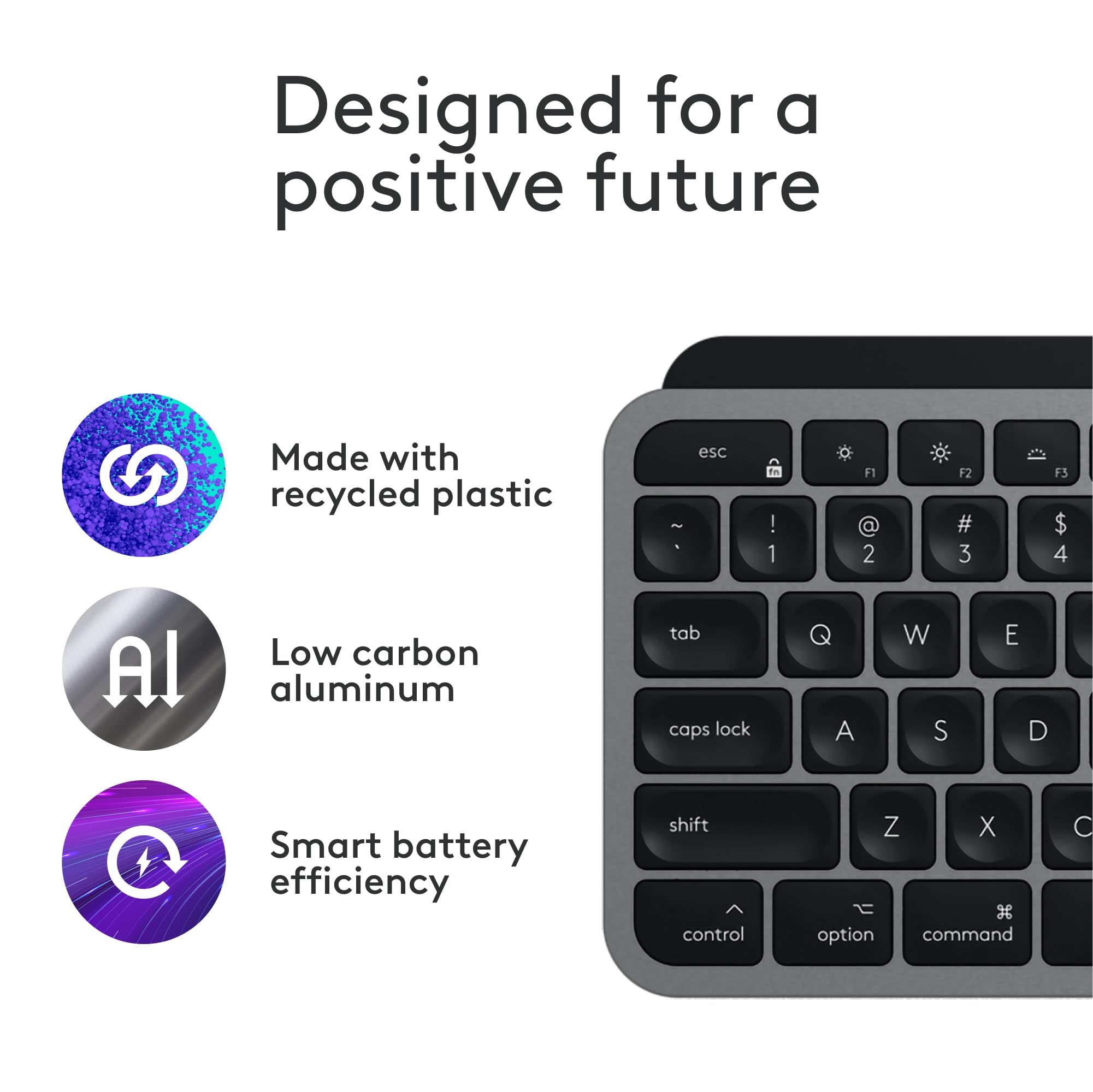 Open Box -  MX Keys S for Mac Wireless Keyboard