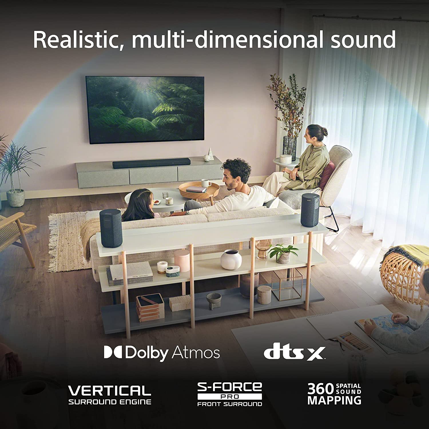 Certified Refurbished - Sony HT-A3000 3.1ch Dolby Atmos Soundbar