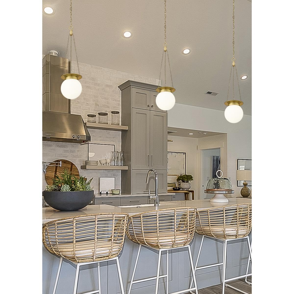 Open Box - Z-Lite 7505P9-HBR - Pendants Indoor Lighting